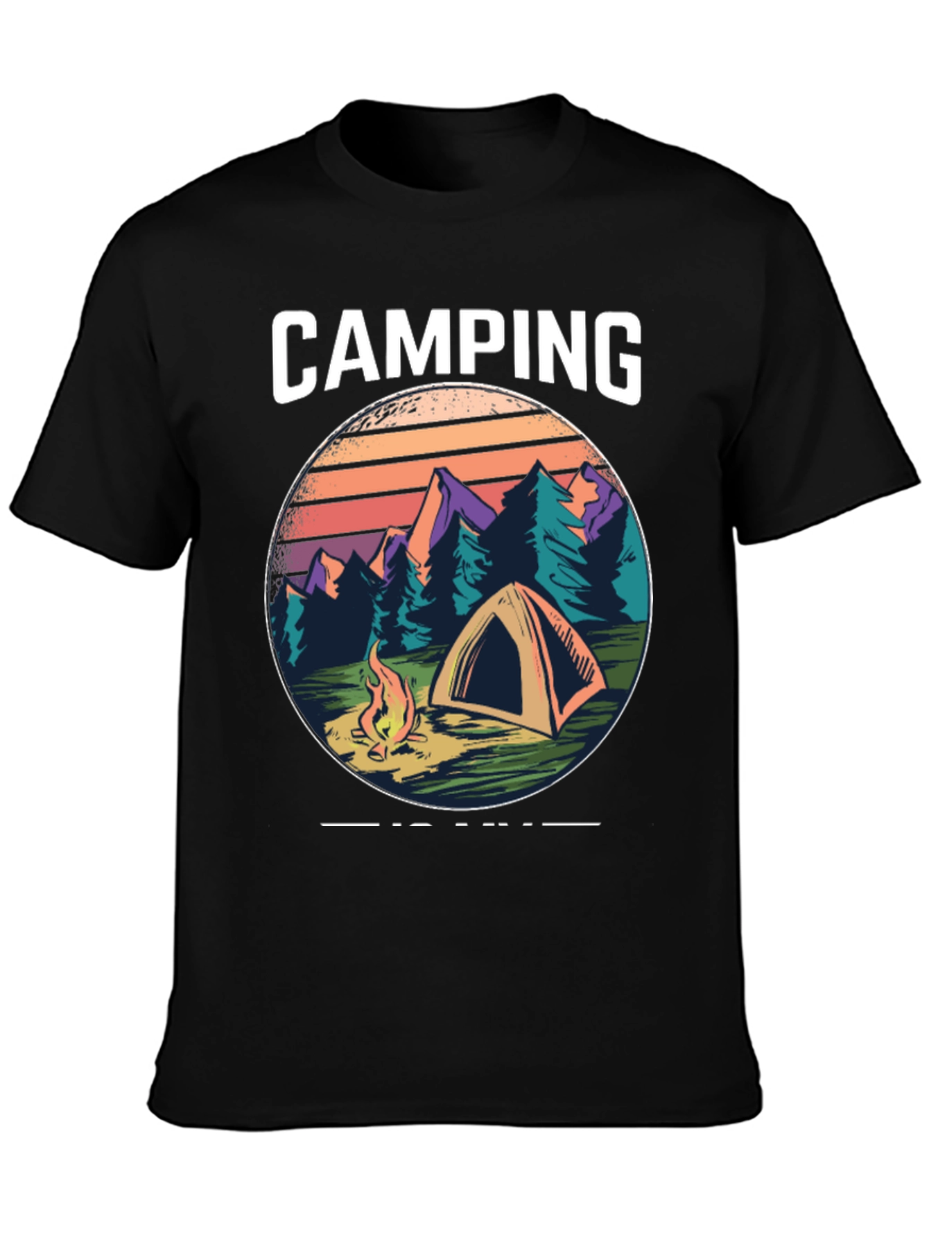 Camping Adventure Graphic Tee