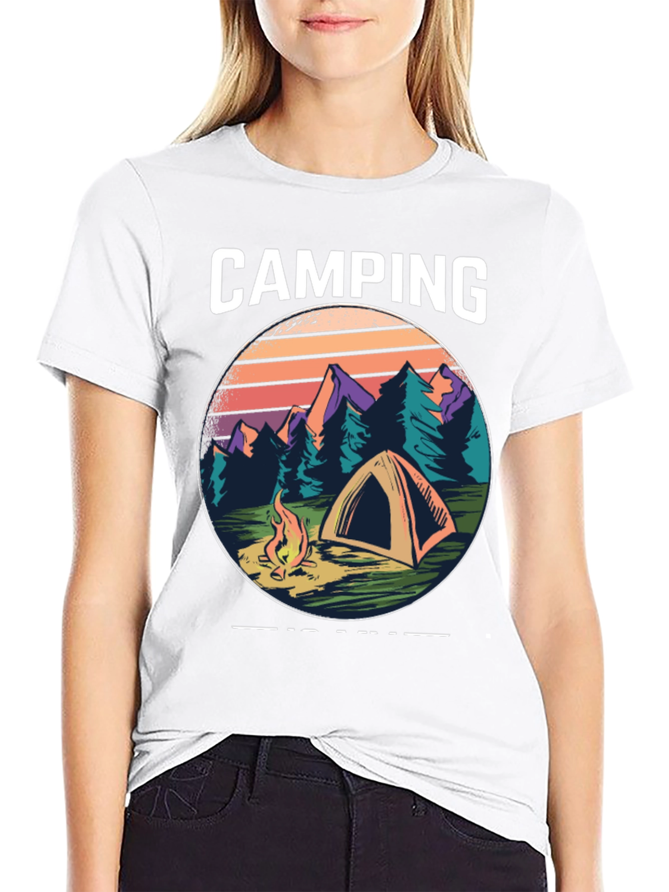 Camping Adventure Graphic Tee