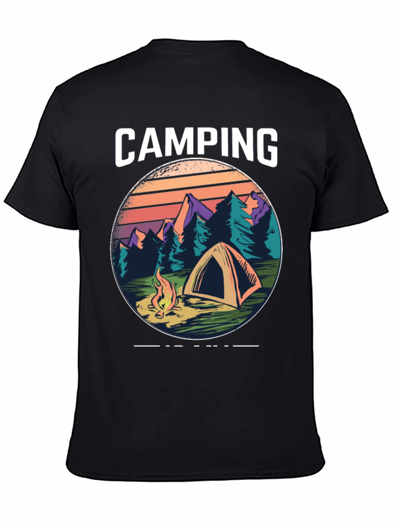 Camping Adventure Graphic Tee