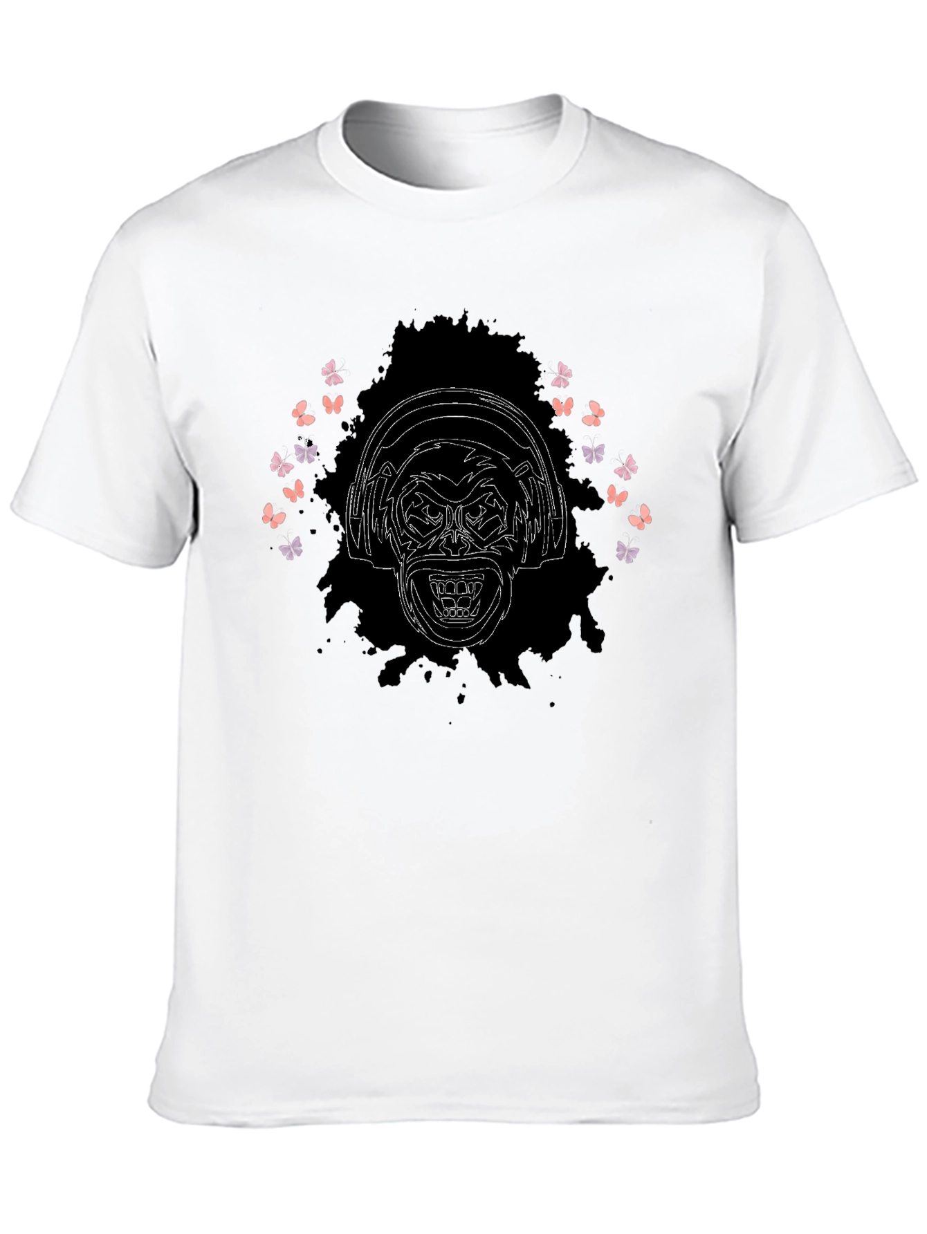 Monkey DJ Graphic T-Shirt - Cool & Edgy