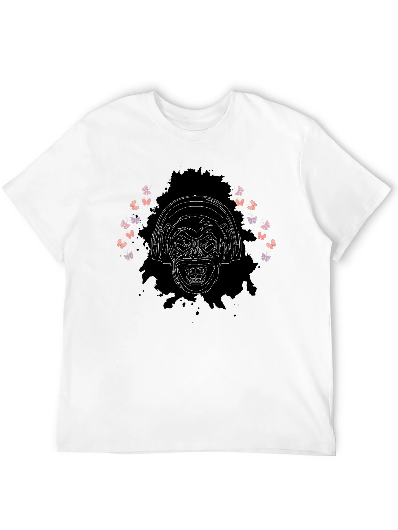 Monkey DJ Graphic T-Shirt - Cool & Edgy
