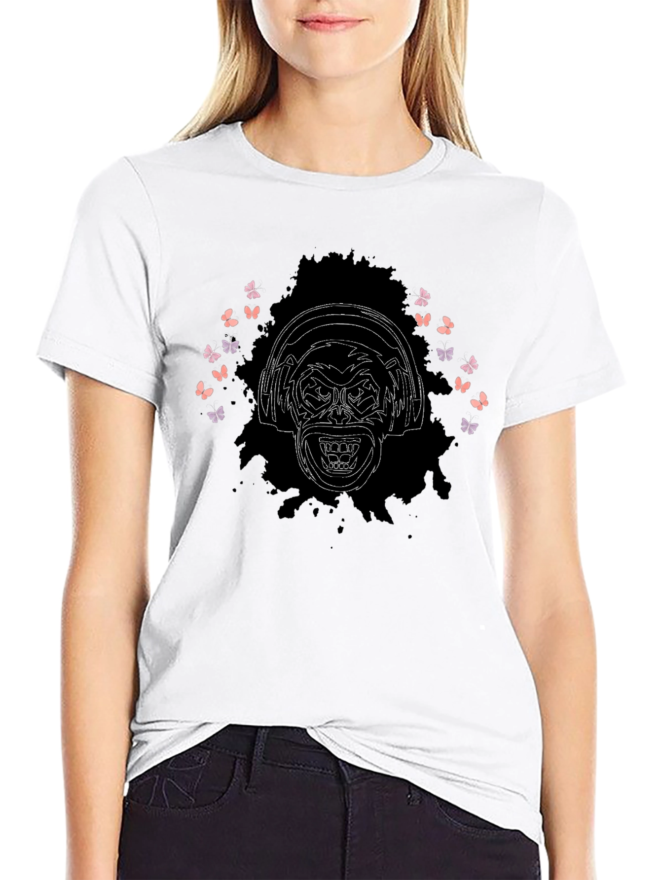 Monkey DJ Graphic T-Shirt - Cool & Edgy