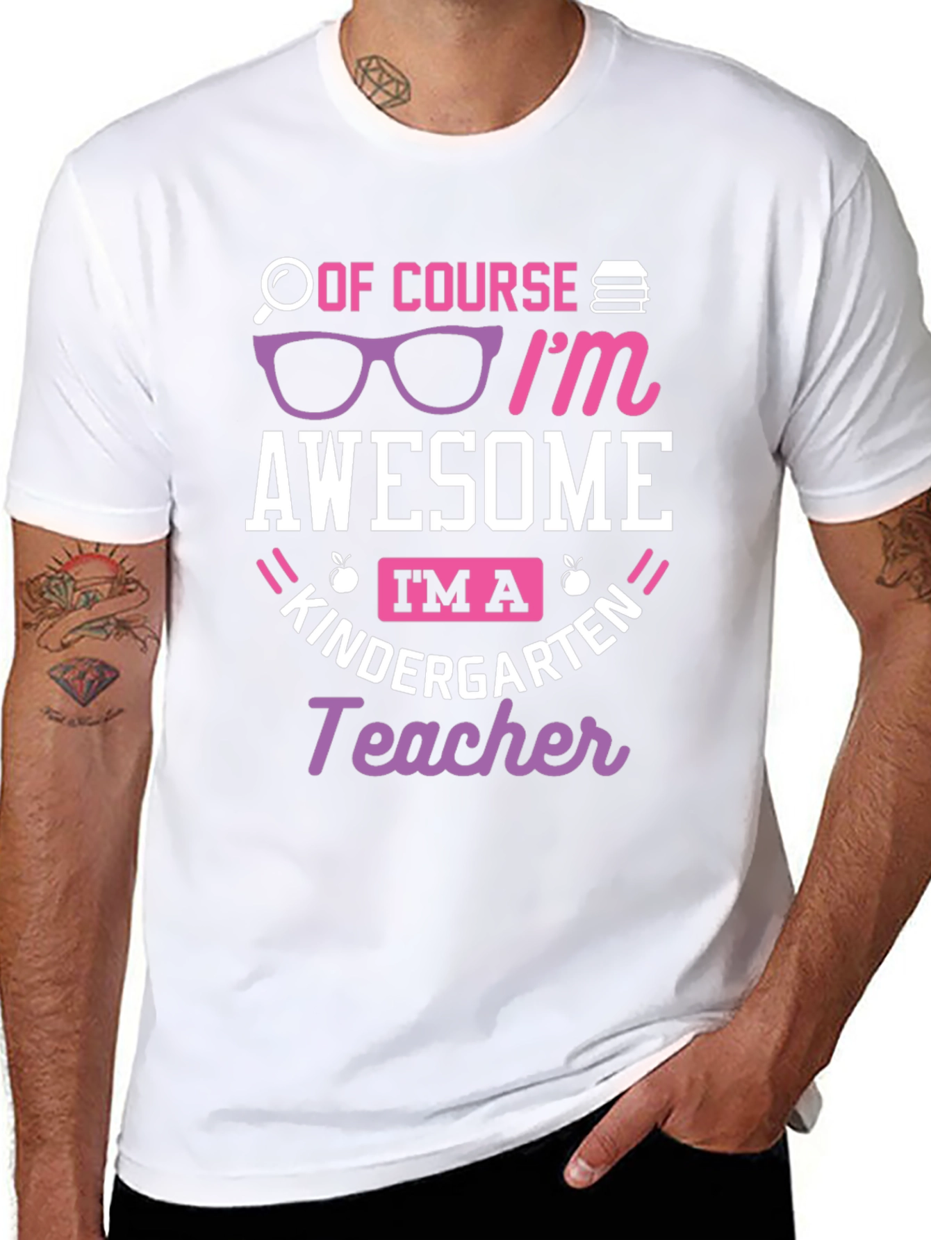 Awesome Kindergarten Teacher T-Shirt