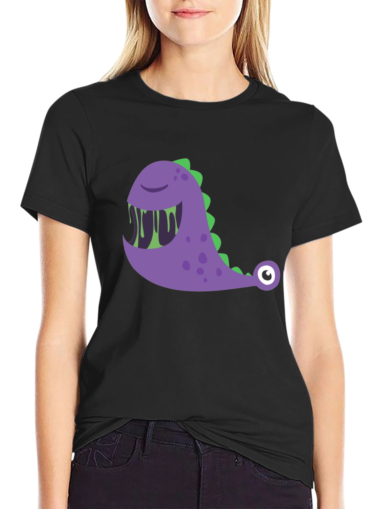 Monster Graphic Tee - Funny Cartoon Design