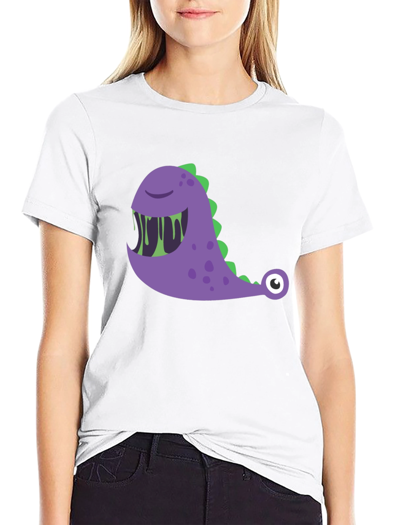 Monster Graphic Tee - Funny Cartoon Design