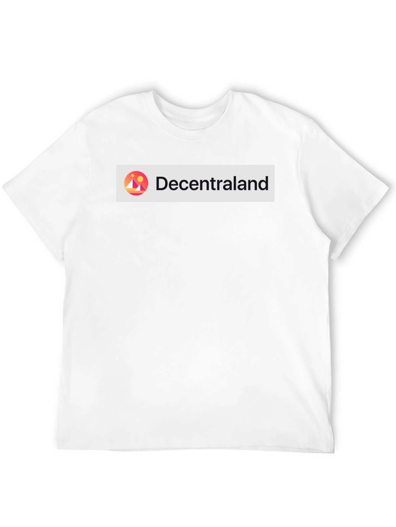 Decentraland Black Graphic Tee - Metaverse Ready