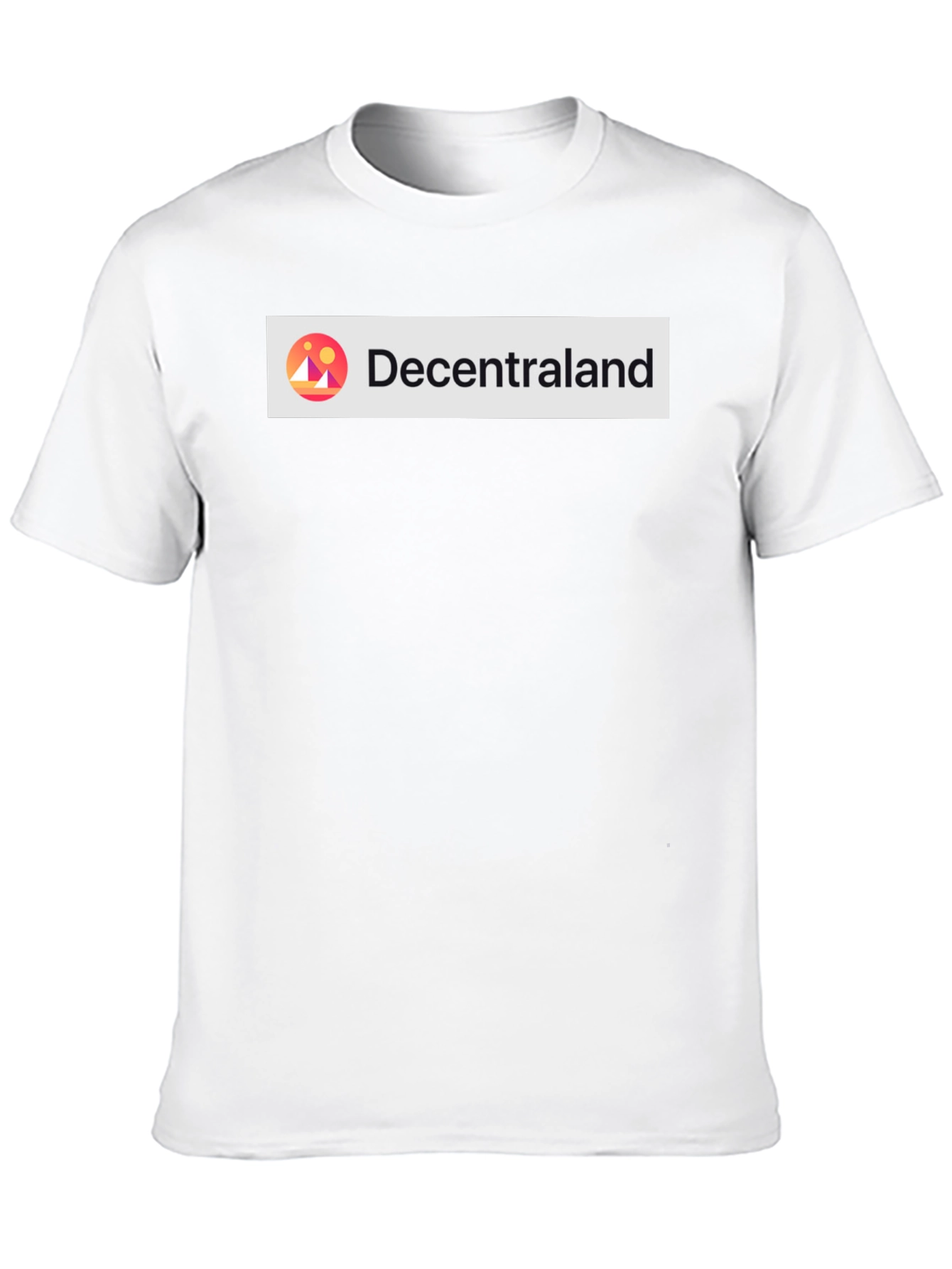 Decentraland Black Graphic Tee - Metaverse Ready