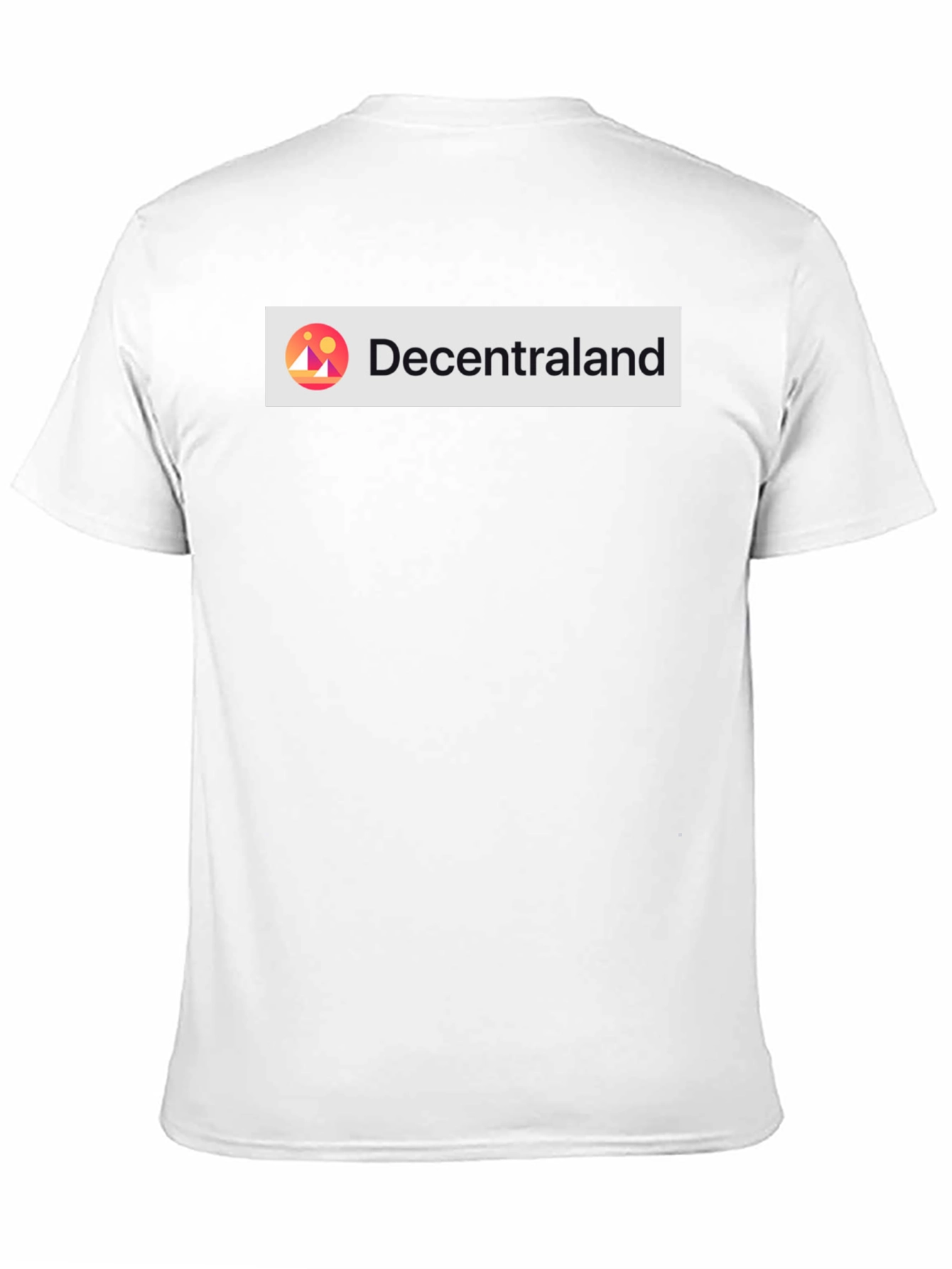 Decentraland Black Graphic Tee - Metaverse Ready