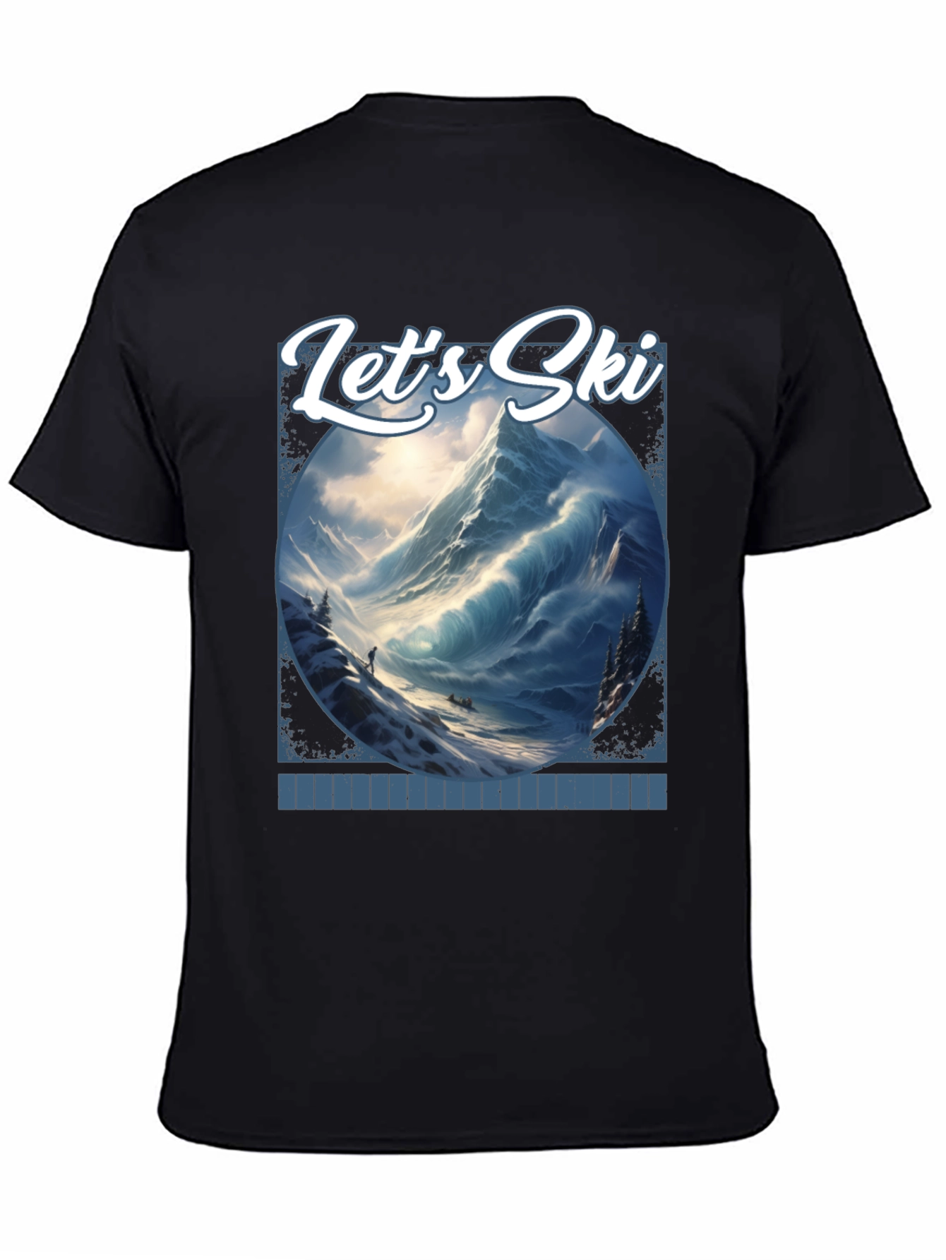 Lets Ski Graphic T-Shirt