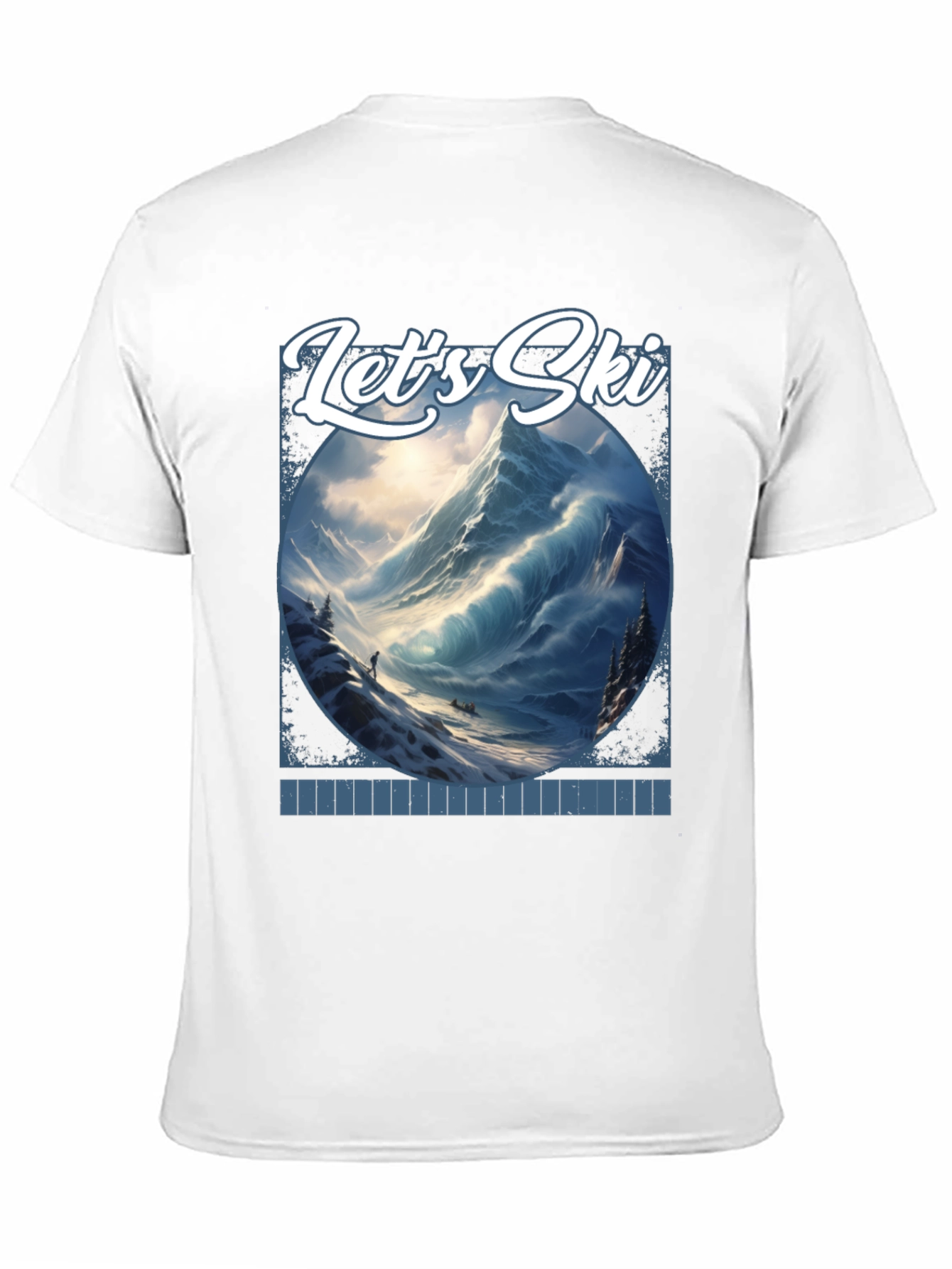 Lets Ski Graphic T-Shirt