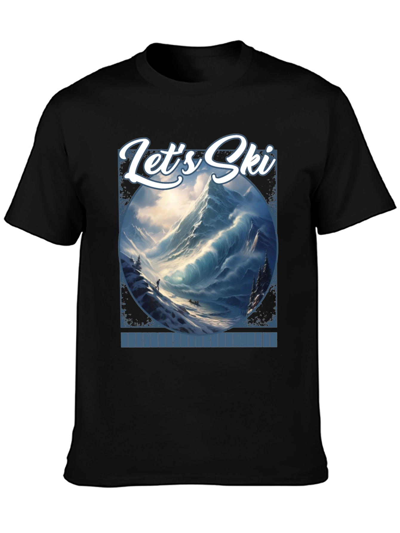 Lets Ski Graphic T-Shirt