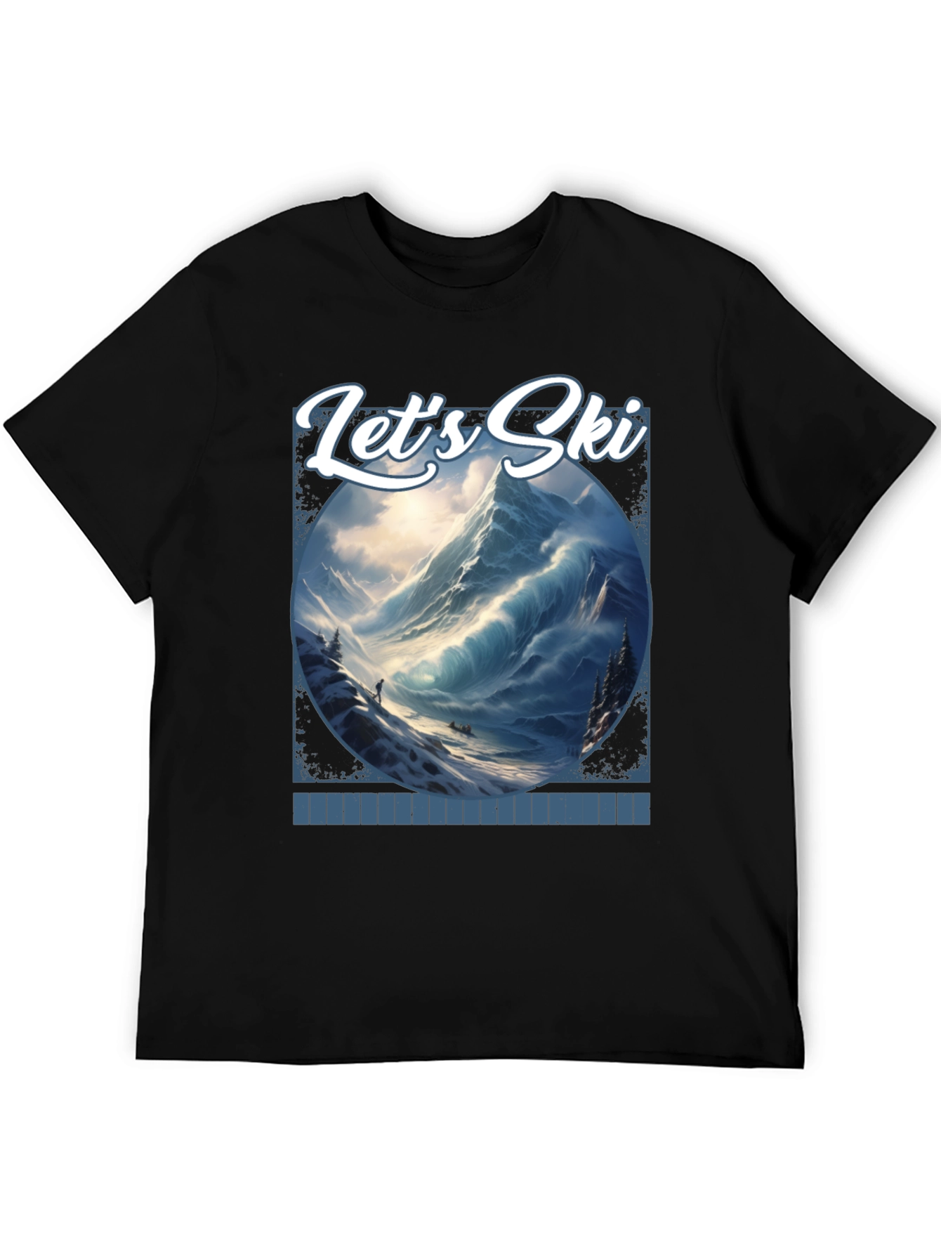 Lets Ski Graphic T-Shirt
