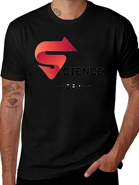 Science 1984 Black T-Shirt