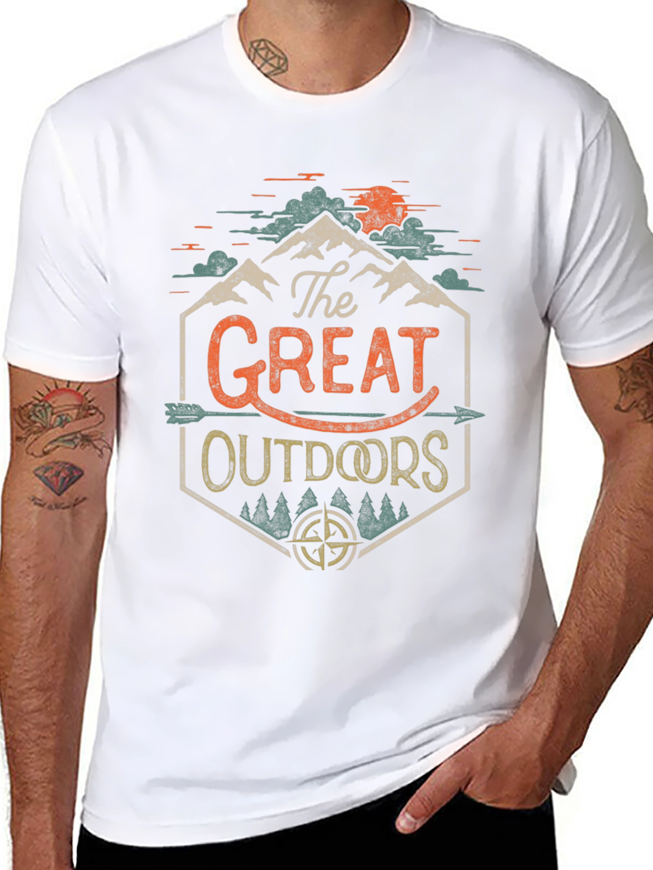 The Great Outdoors Graphic T-Shirt - Adventure Ready