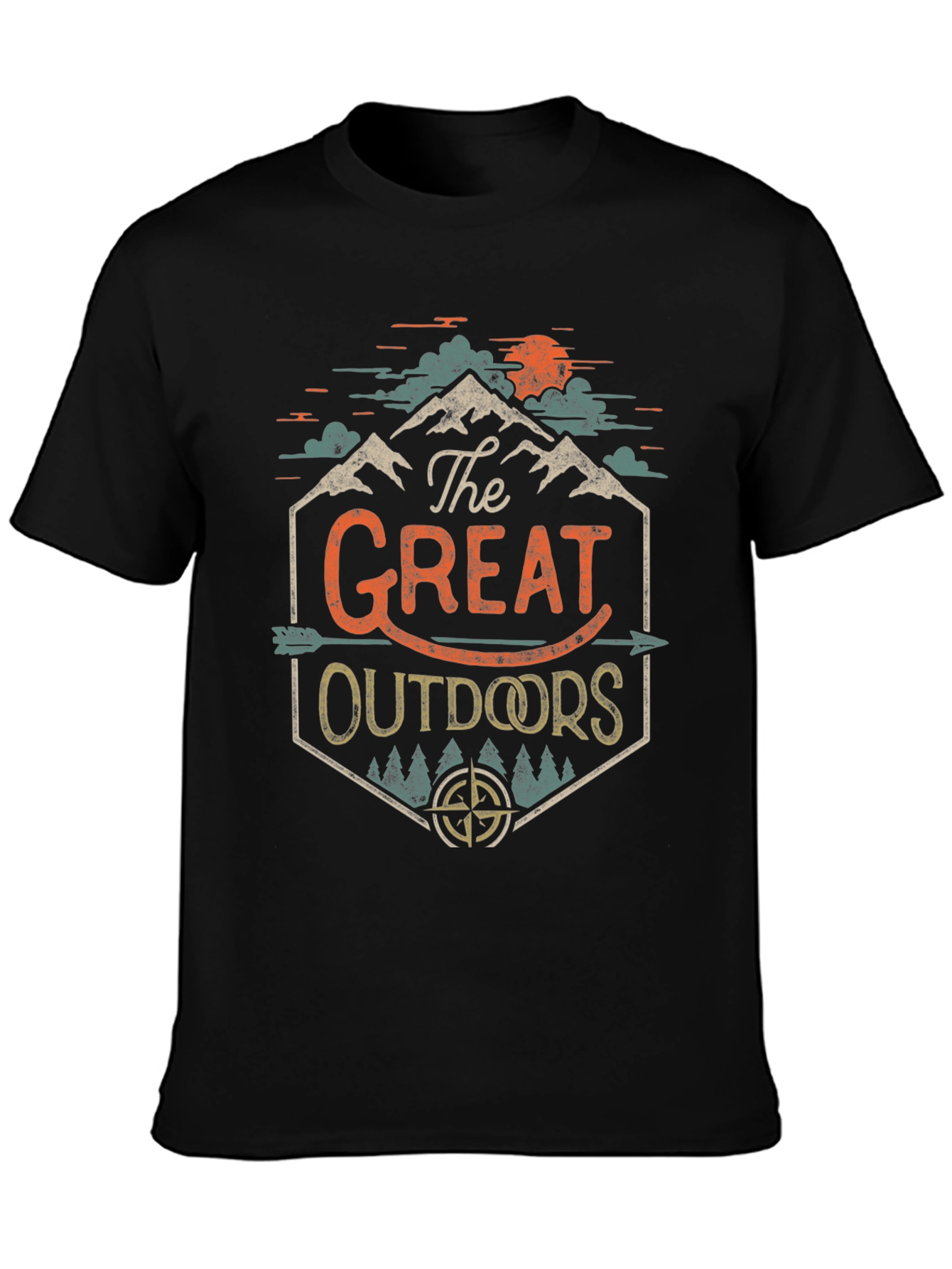 The Great Outdoors Graphic T-Shirt - Adventure Ready