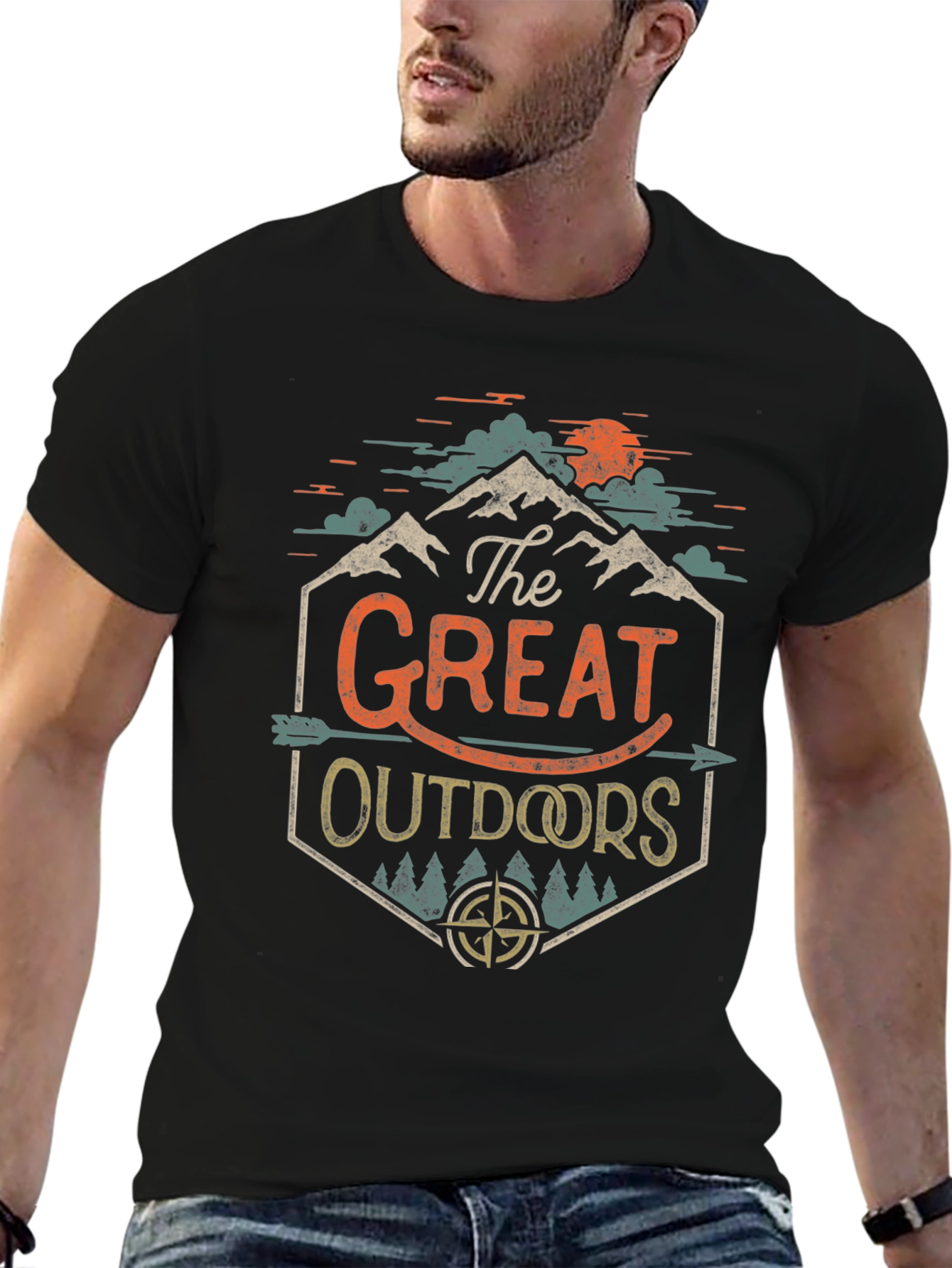 The Great Outdoors Graphic T-Shirt - Adventure Ready