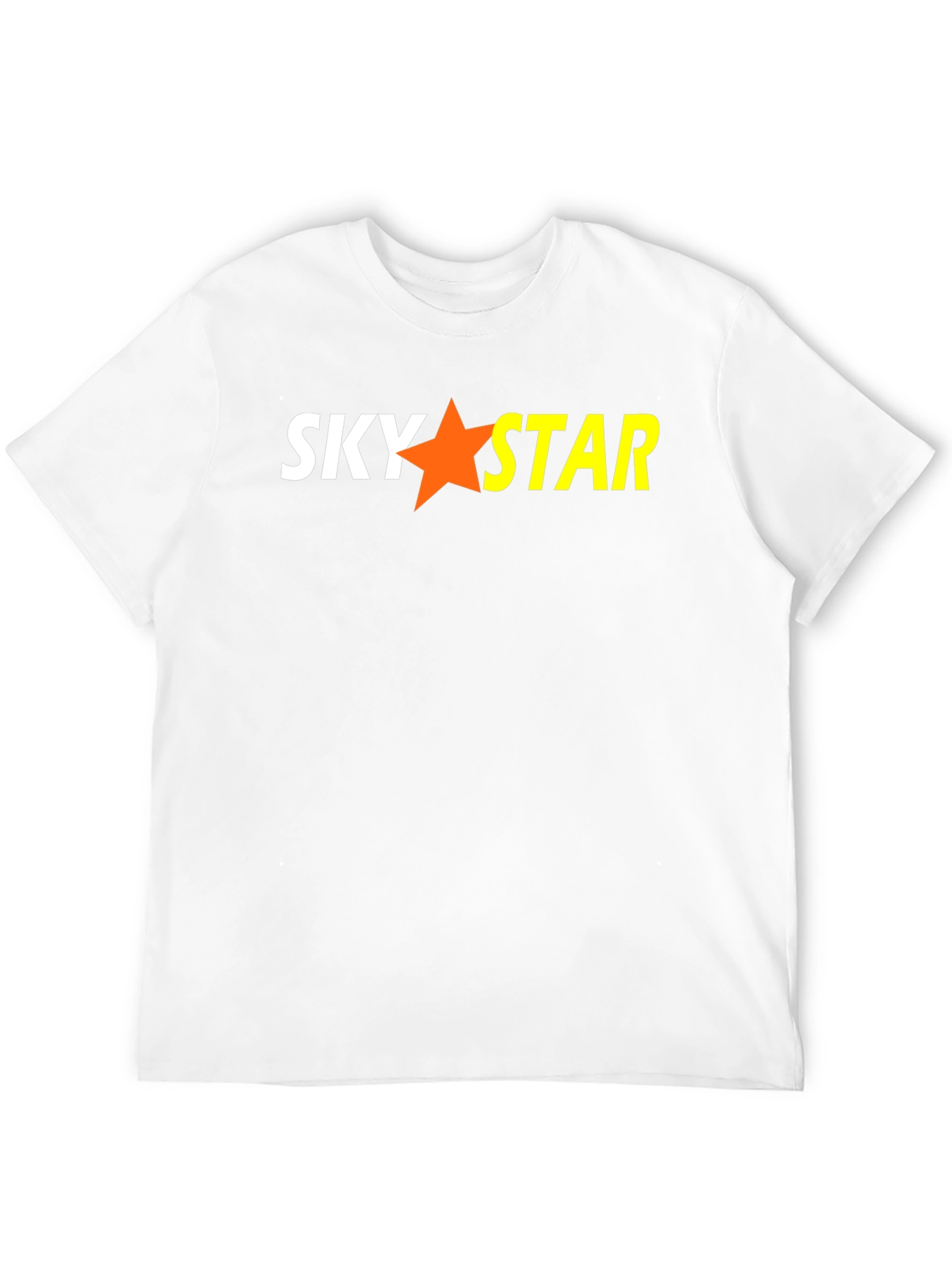 Sky Star Graphic Black T-Shirt