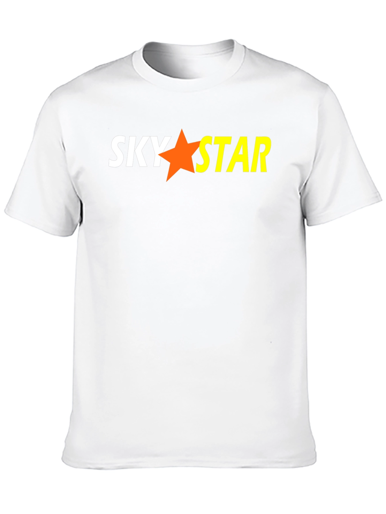 Sky Star Graphic Black T-Shirt