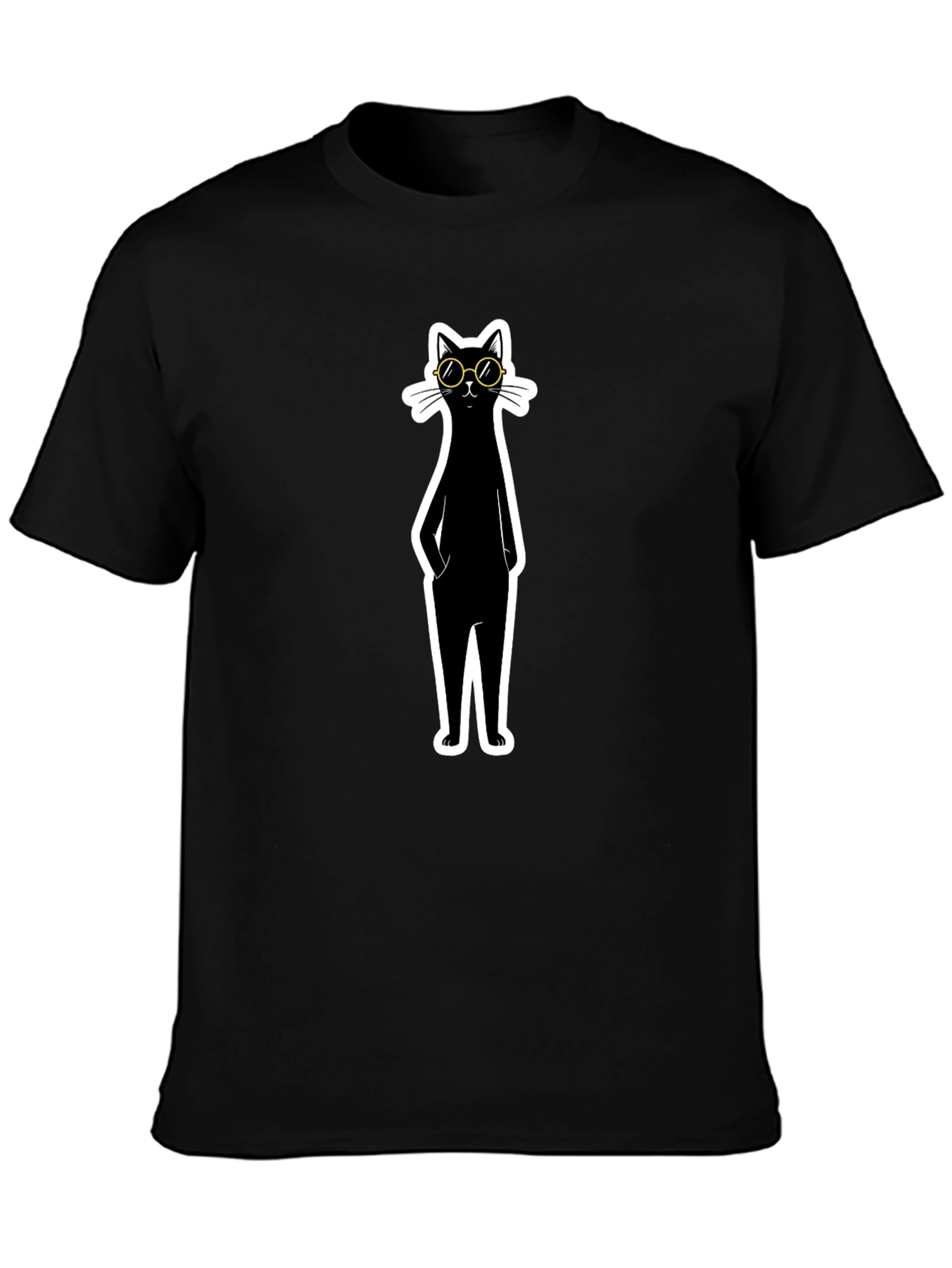 Cool Cat Black T-Shirt