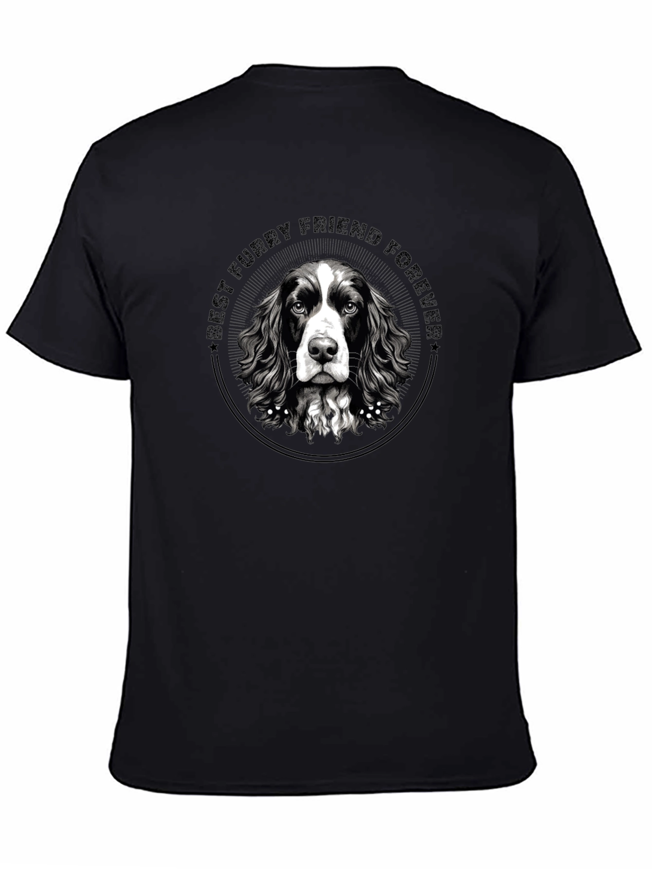 Best Furry Friend Forever Dog Graphic Tee