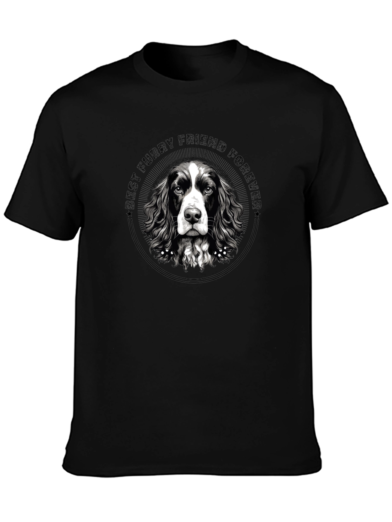 Best Furry Friend Forever Dog Graphic Tee