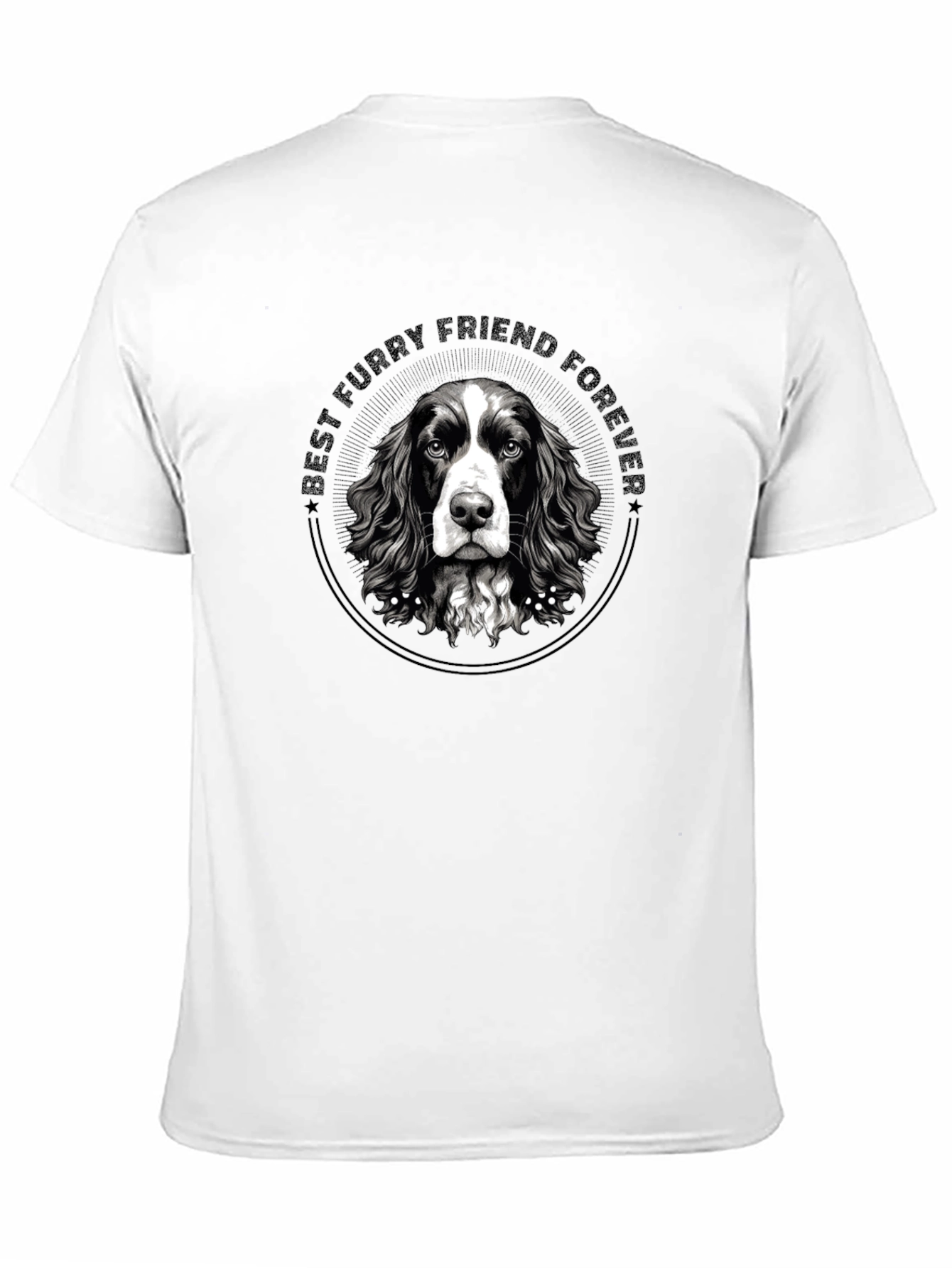 Best Furry Friend Forever Dog Graphic Tee