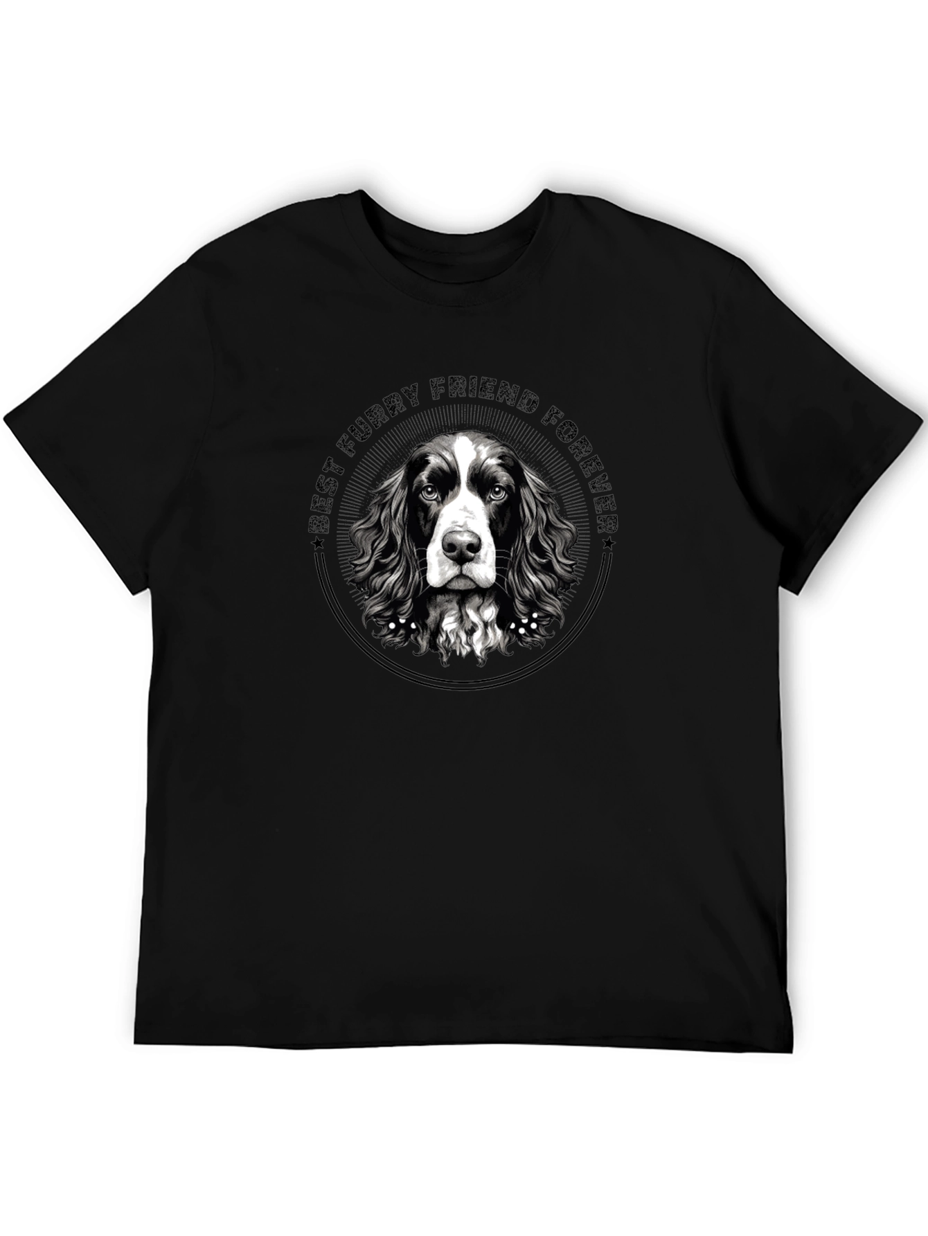 Best Furry Friend Forever Dog Graphic Tee