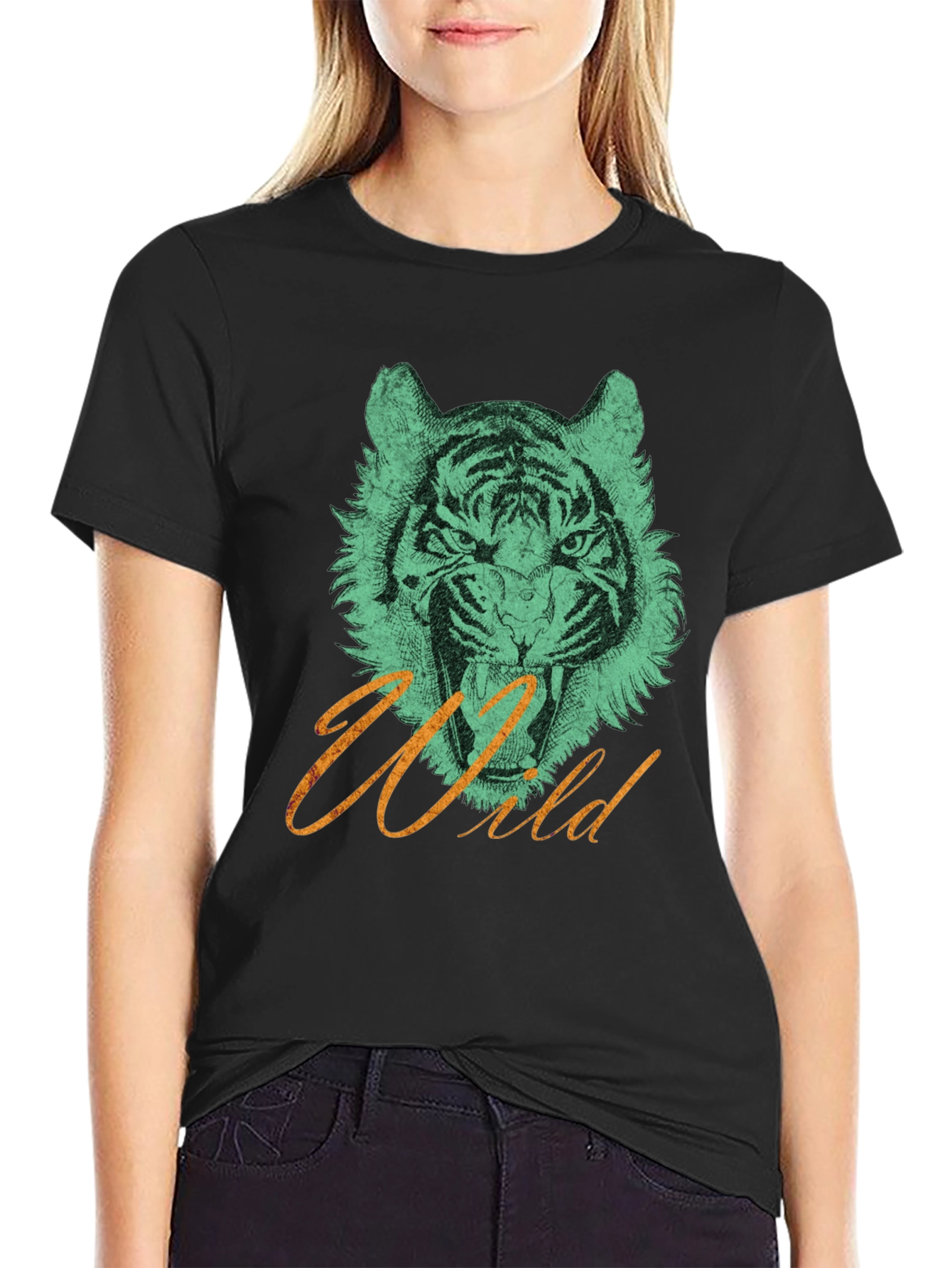 Wild Tiger Graphic Tee