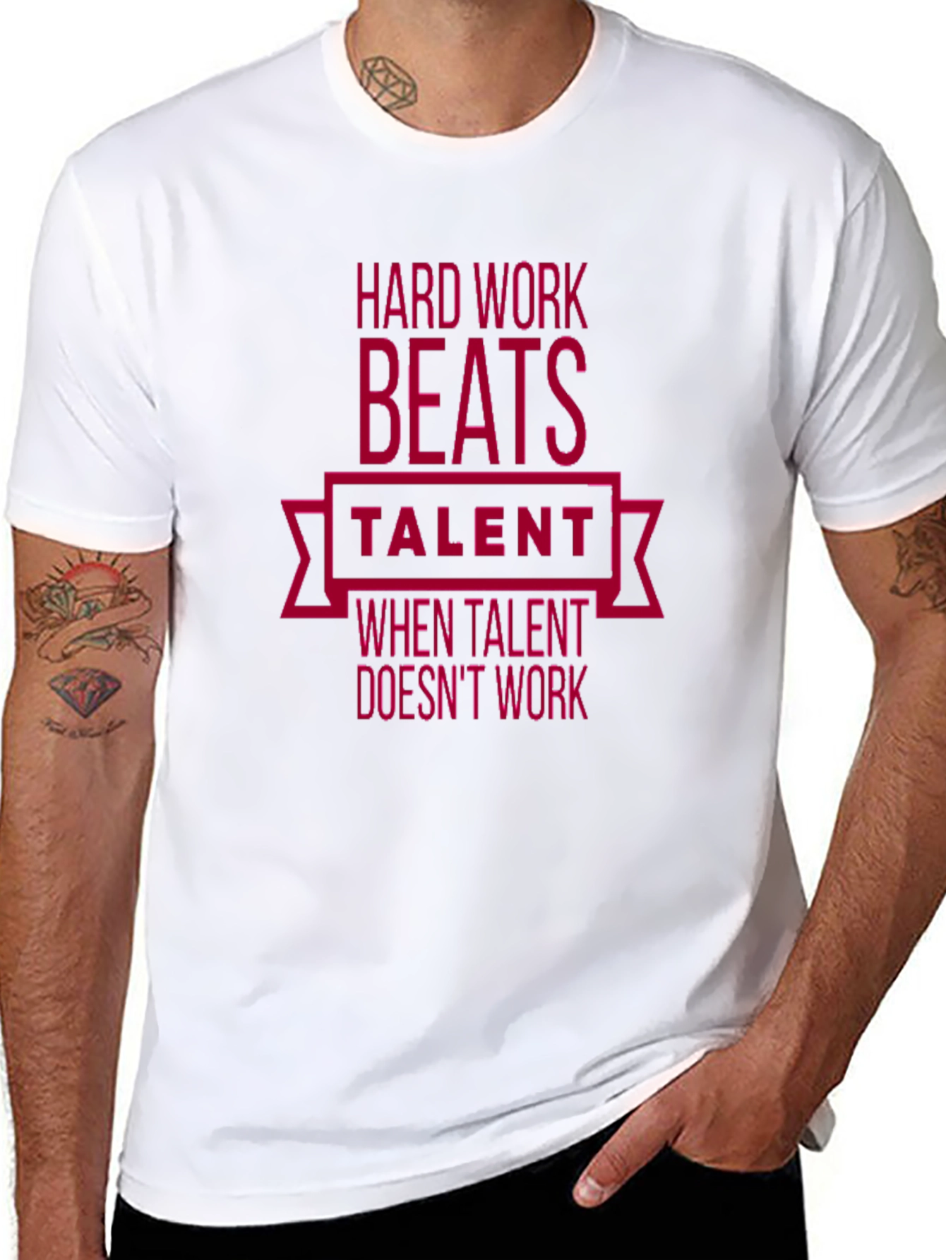 Hard Work Beats Talent Graphic Tee