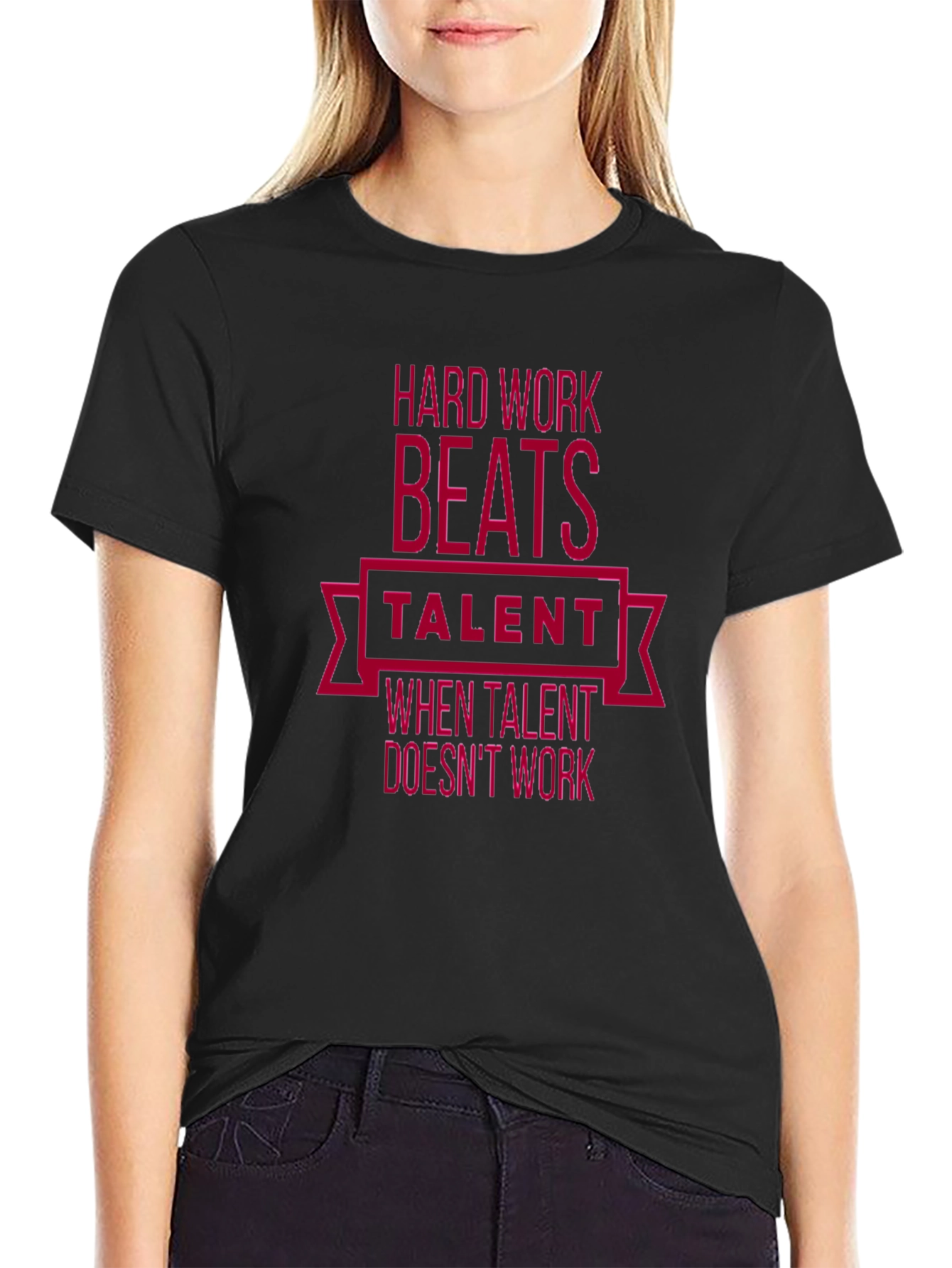 Hard Work Beats Talent Graphic Tee