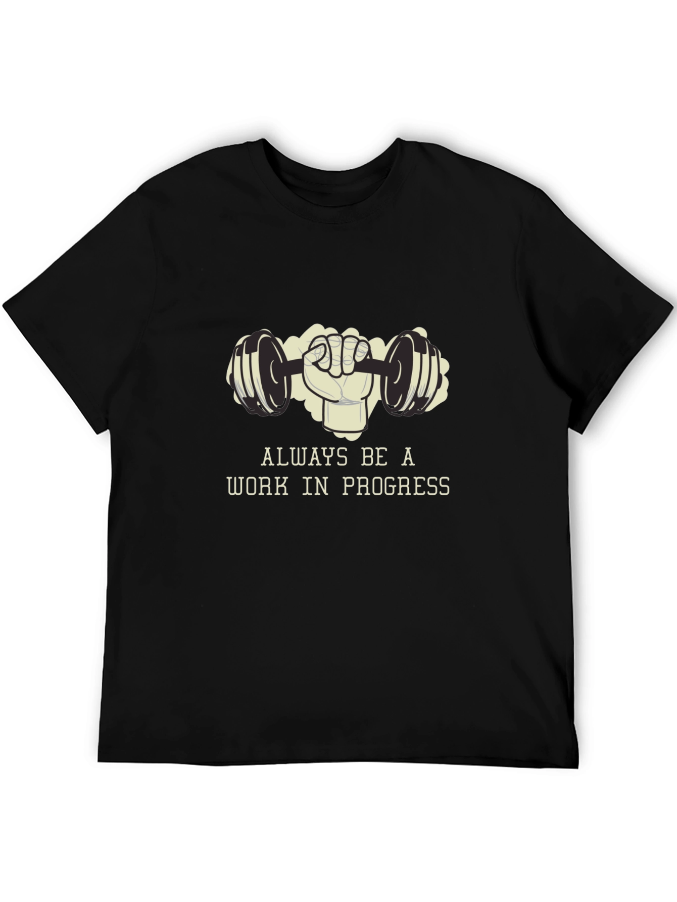 Workout Progress Tee: Always Be Improving
