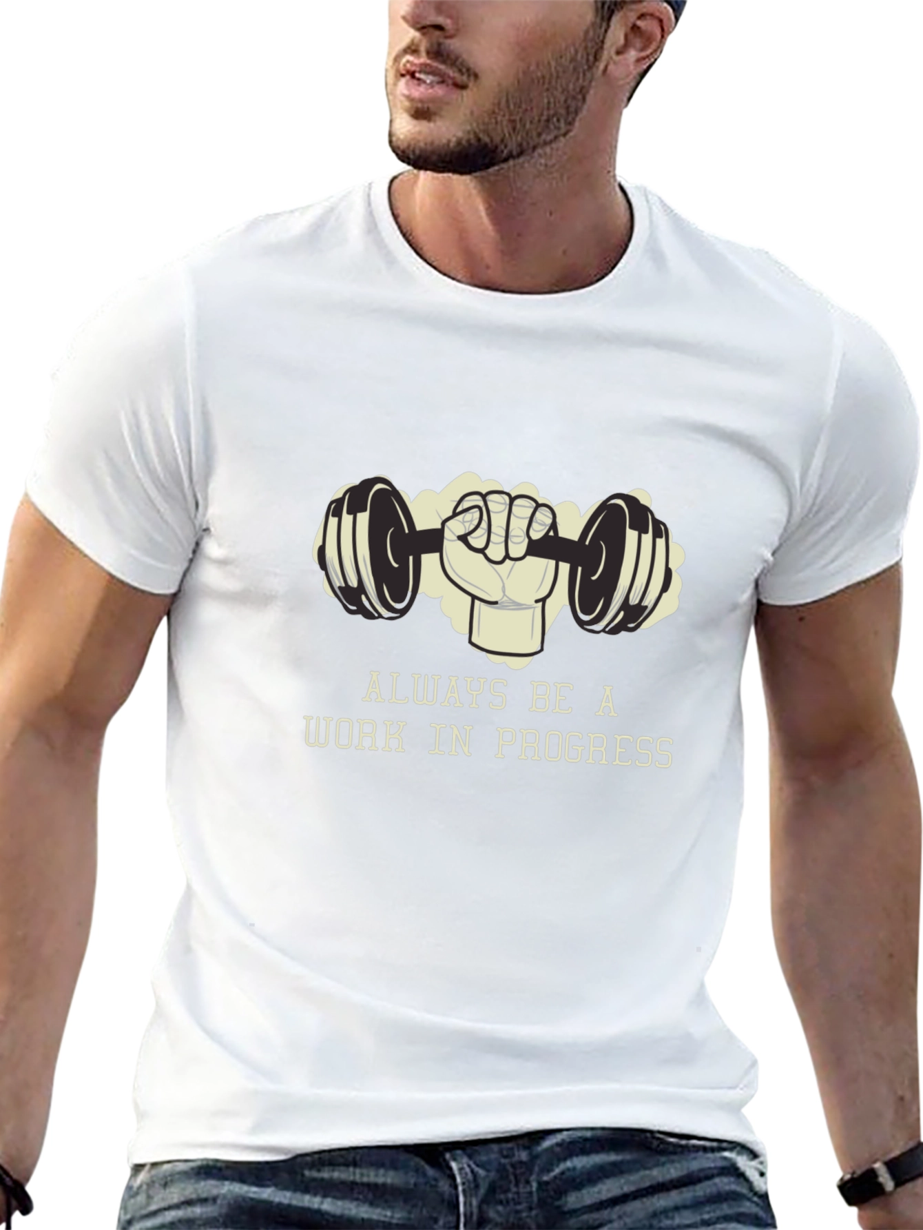 Workout Progress Tee: Always Be Improving