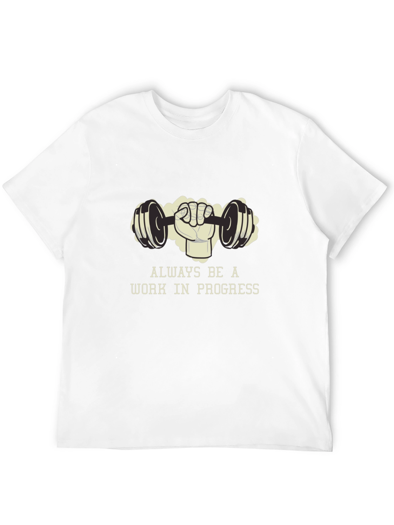 Workout Progress Tee: Always Be Improving
