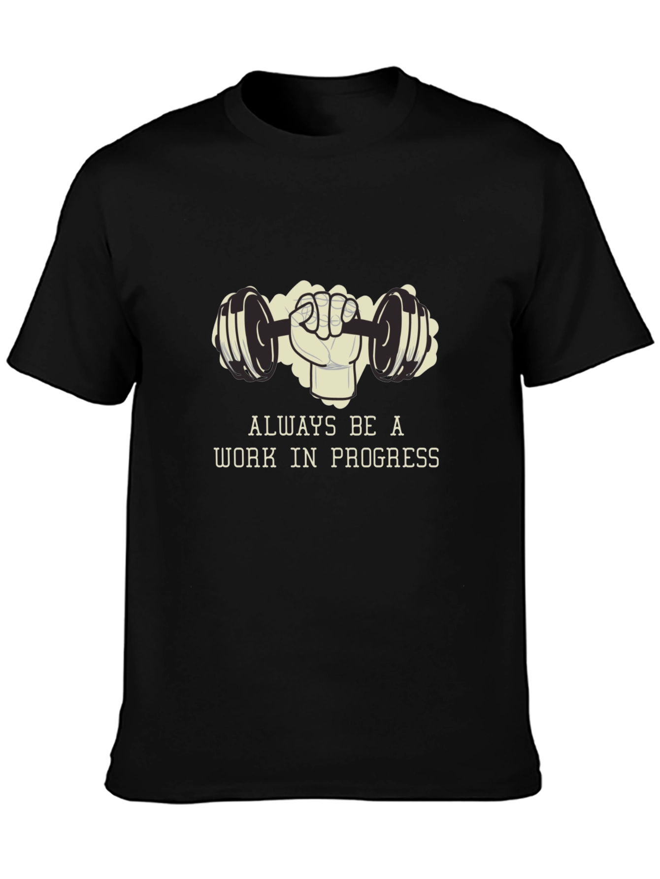 Workout Progress Tee: Always Be Improving