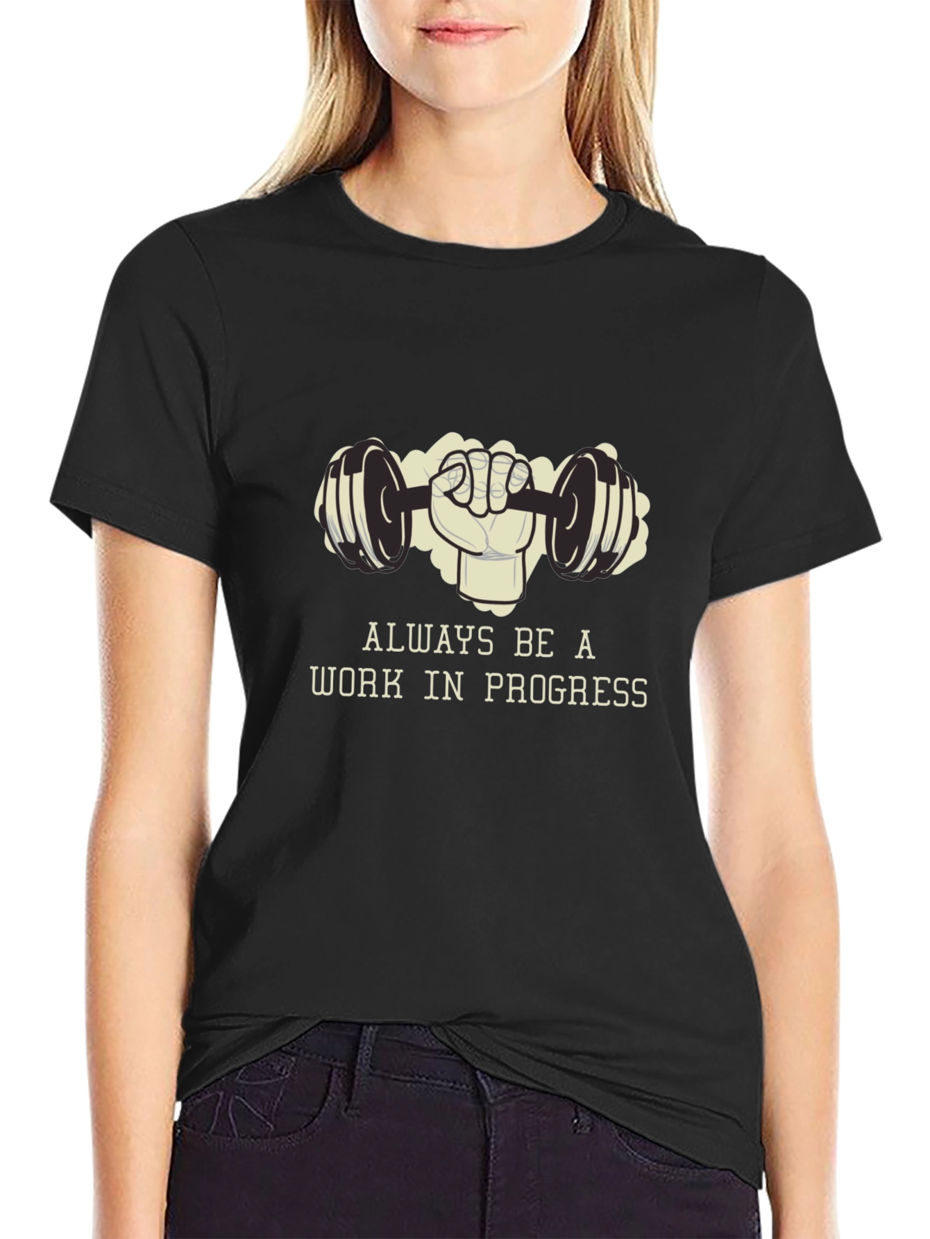 Workout Progress Tee: Always Be Improving