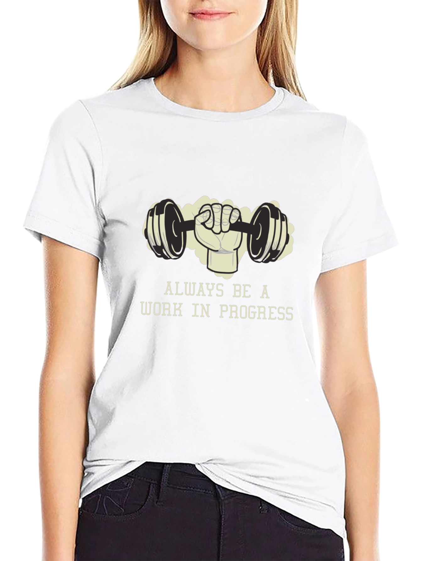 Workout Progress Tee: Always Be Improving