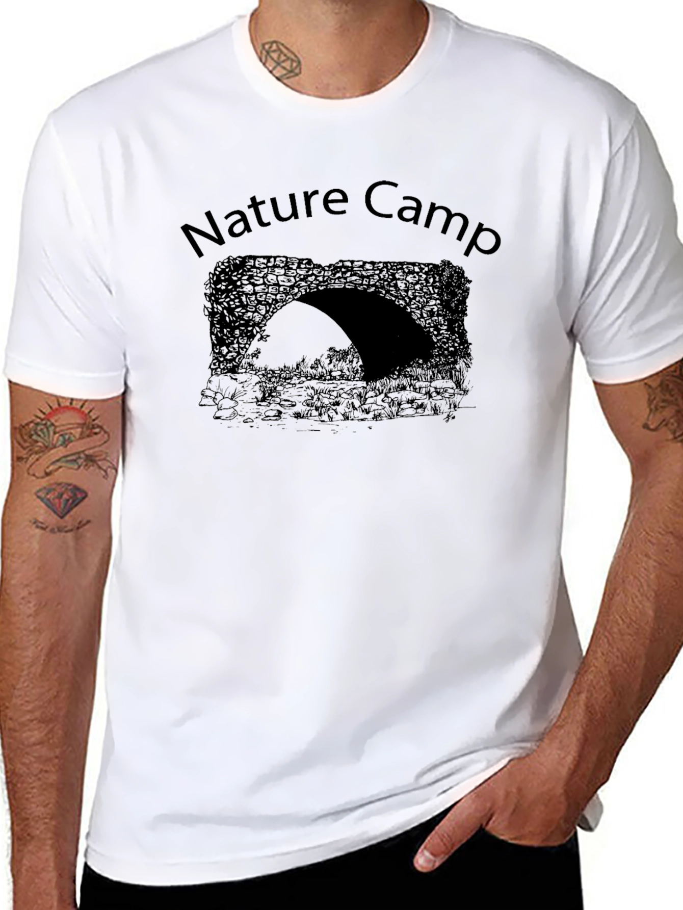 Nature Camp Graphic T-Shirt
