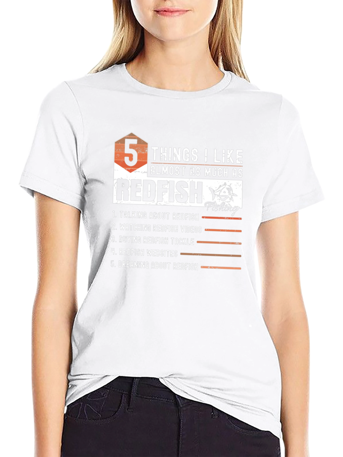 Redfish Lover T-Shirt - Fishing Enthusiast Tee