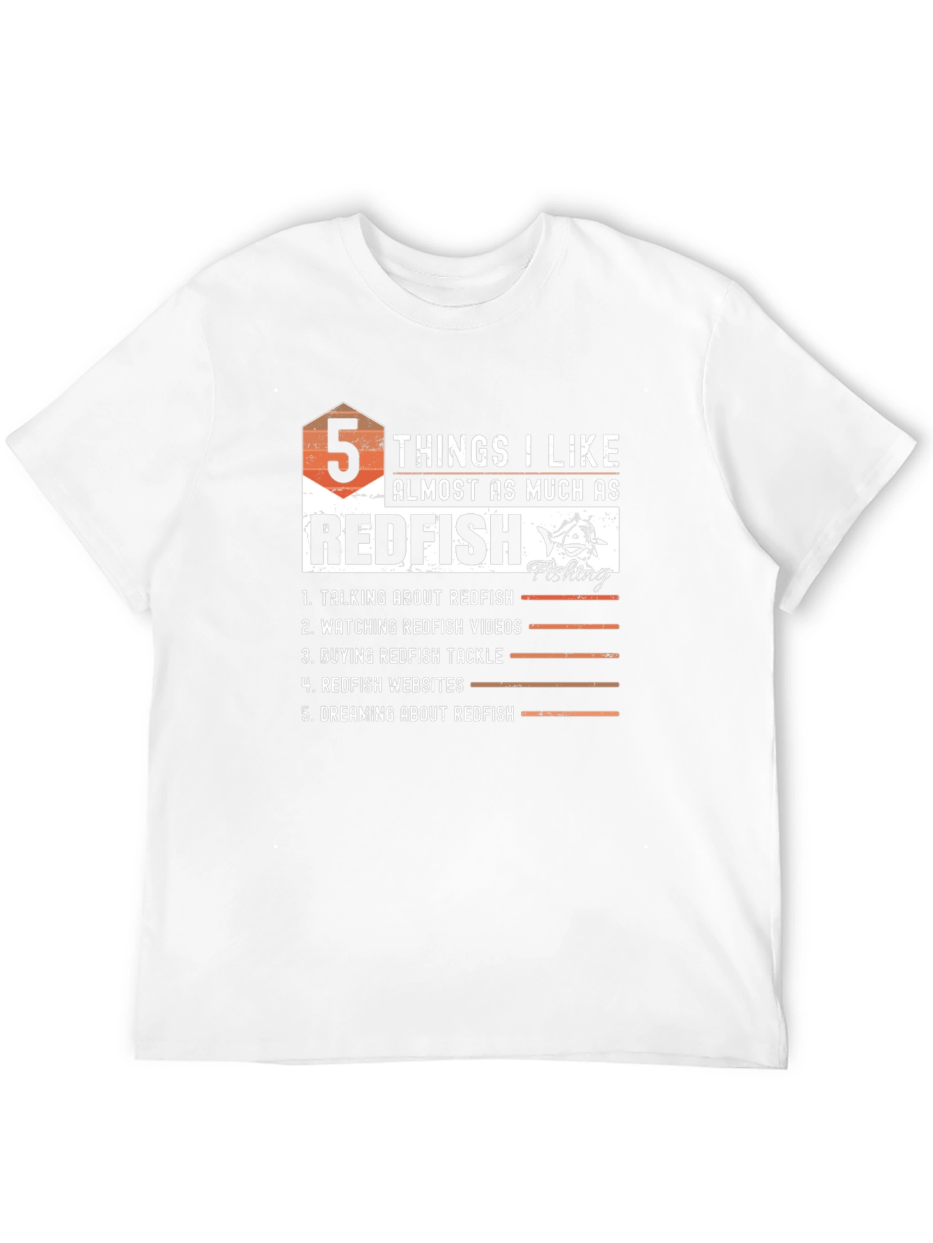 Redfish Lover T-Shirt - Fishing Enthusiast Tee