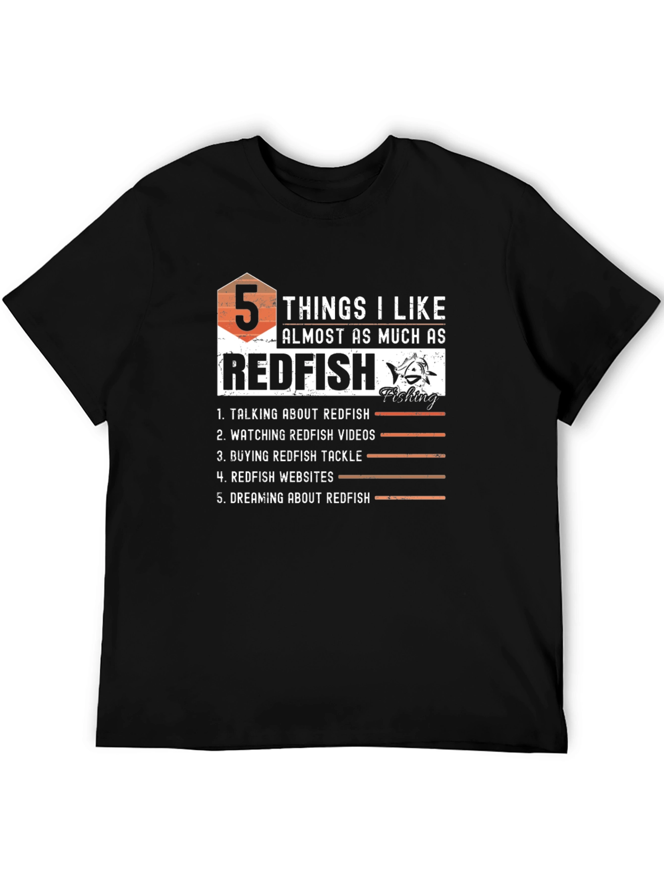 Redfish Lover T-Shirt - Fishing Enthusiast Tee