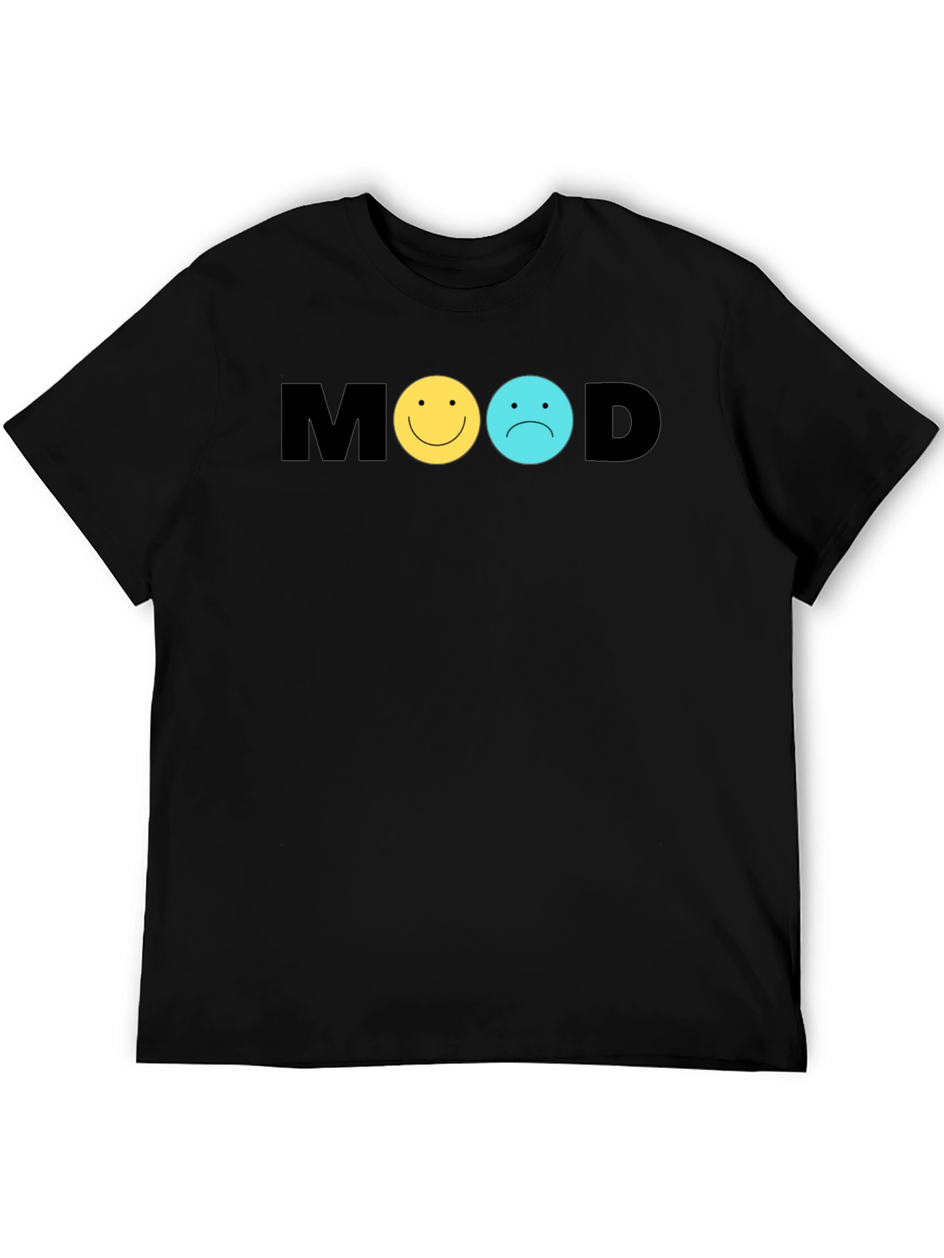 Mood Graphic Tee - Black Unisex T-Shirt