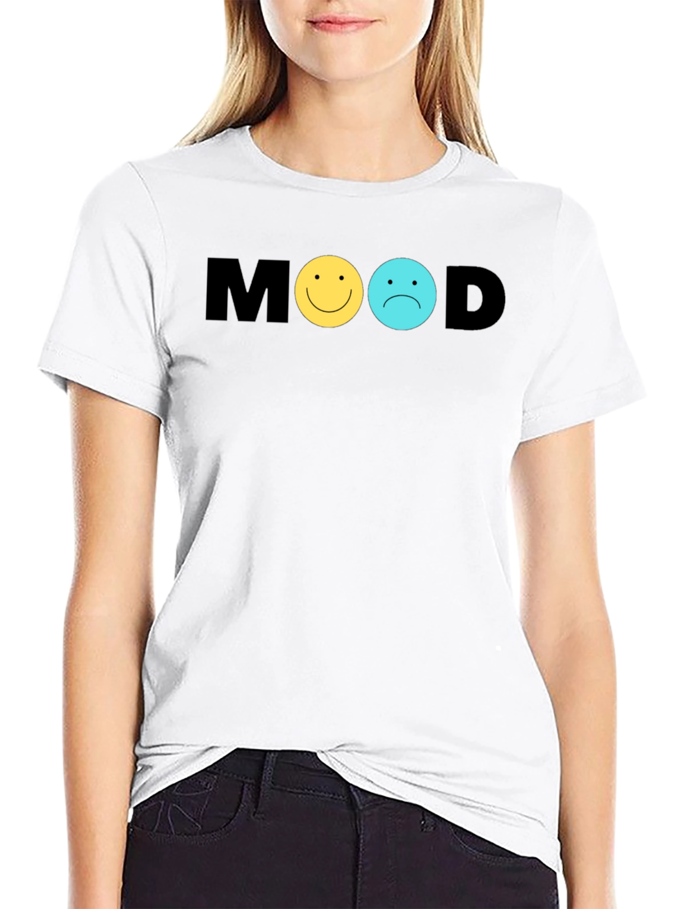 Mood Graphic Tee - Black Unisex T-Shirt