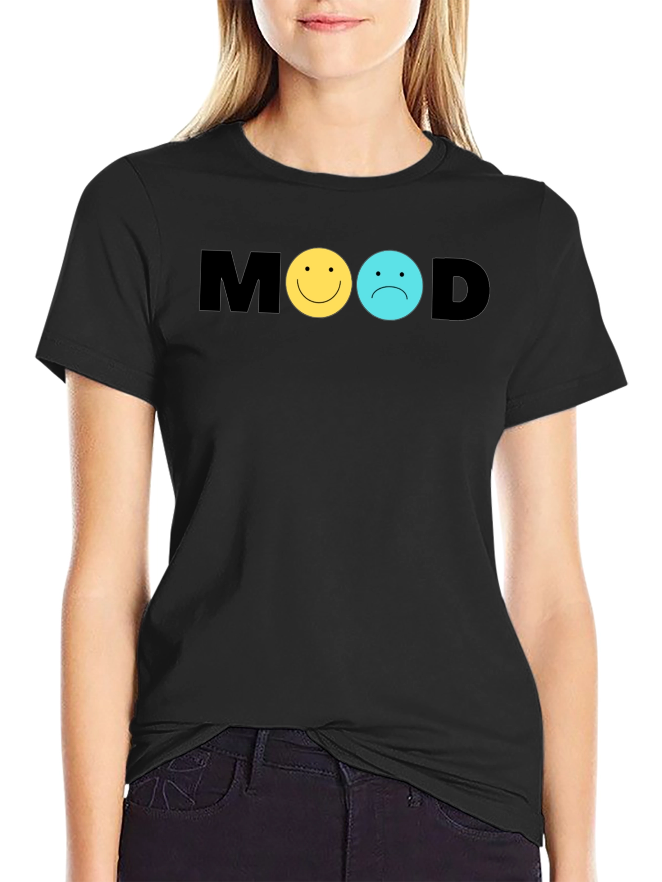 Mood Graphic Tee - Black Unisex T-Shirt