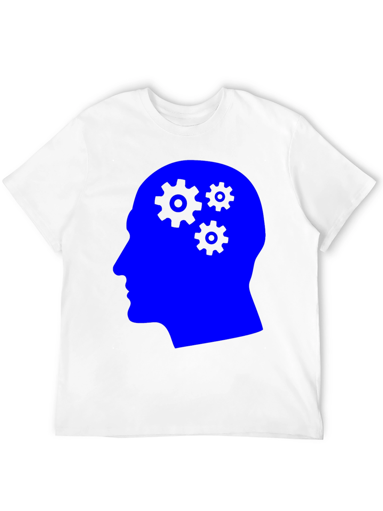 Thinking Gears Graphic Tee - Black Cotton T-Shirt