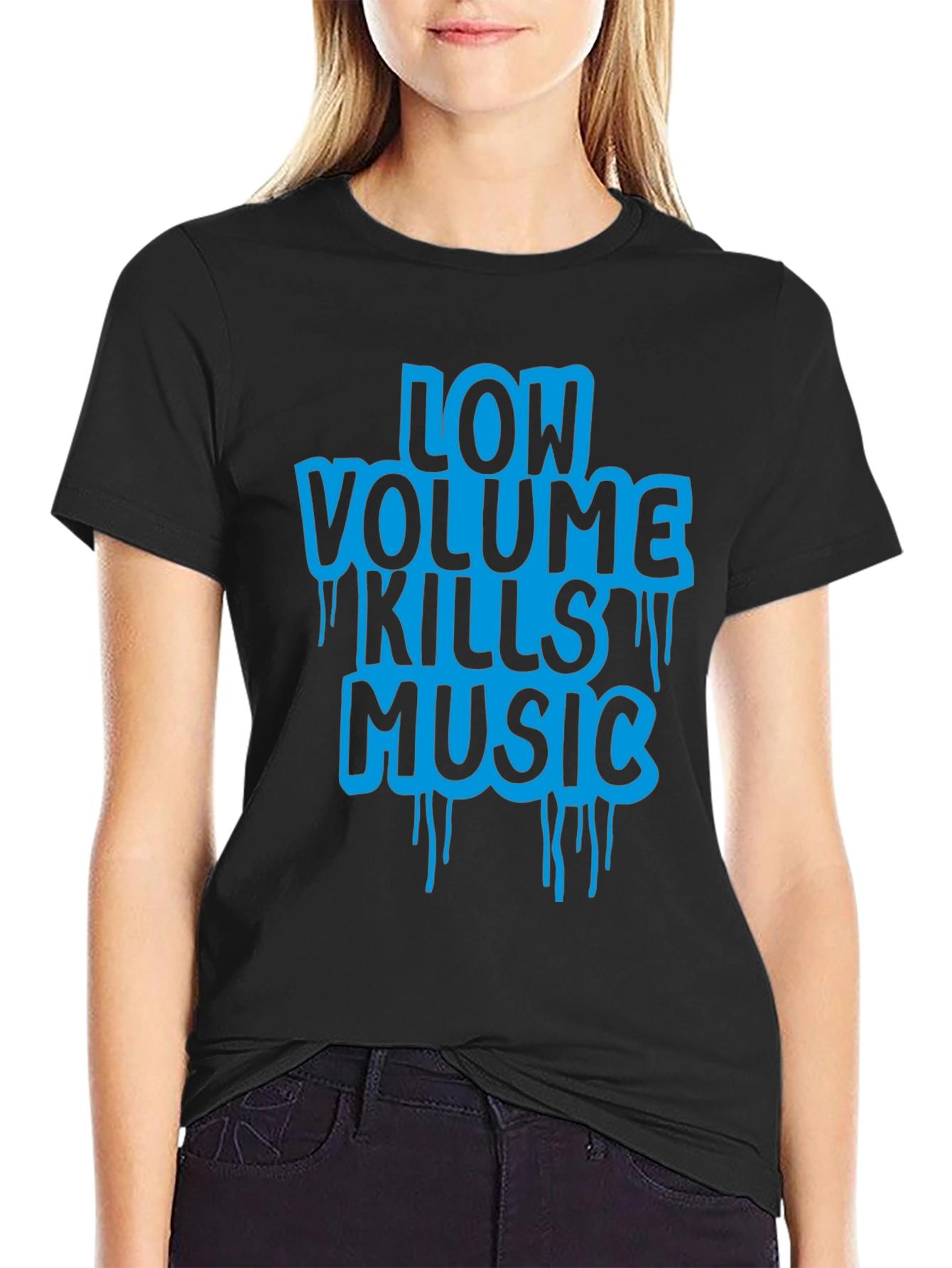 Low Volume Kills Music Graphic T-Shirt