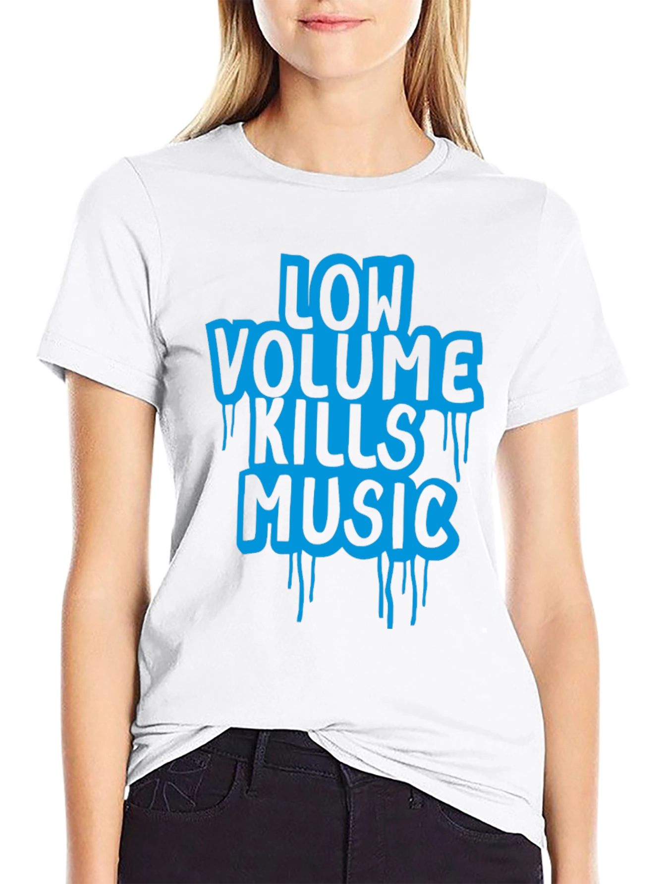 Low Volume Kills Music Graphic T-Shirt