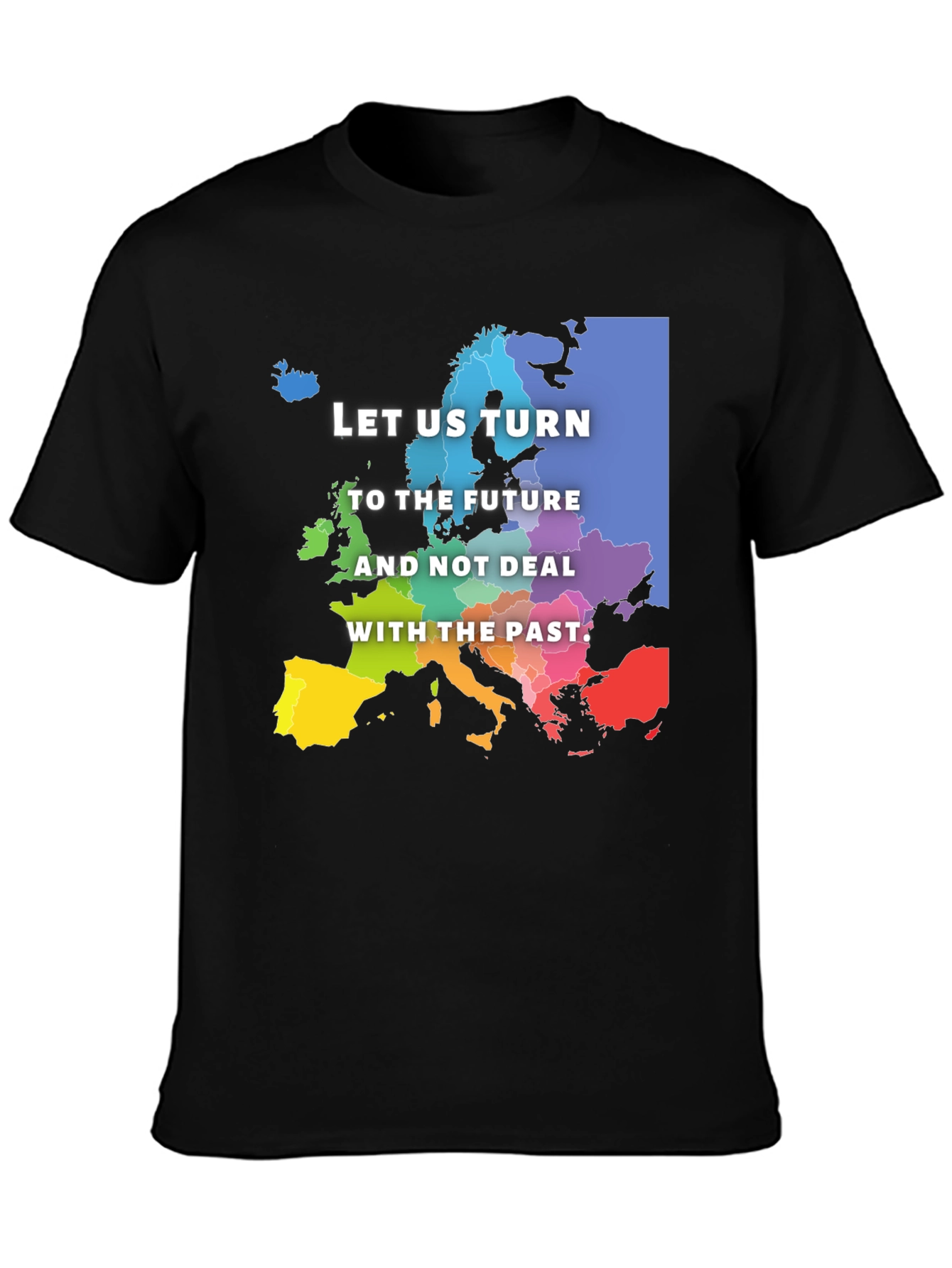Europe Future Black T-Shirt
