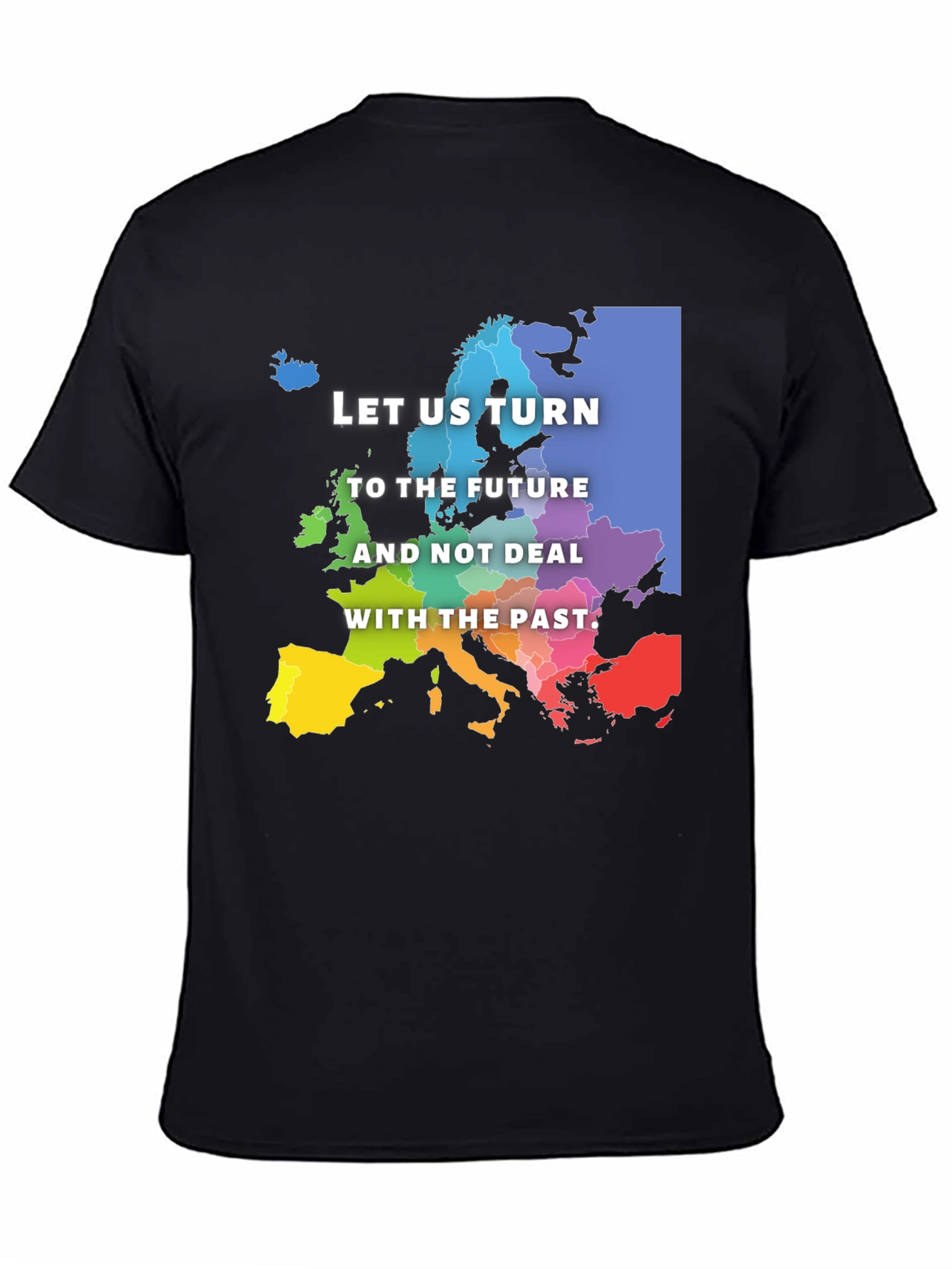 Europe Future Black T-Shirt