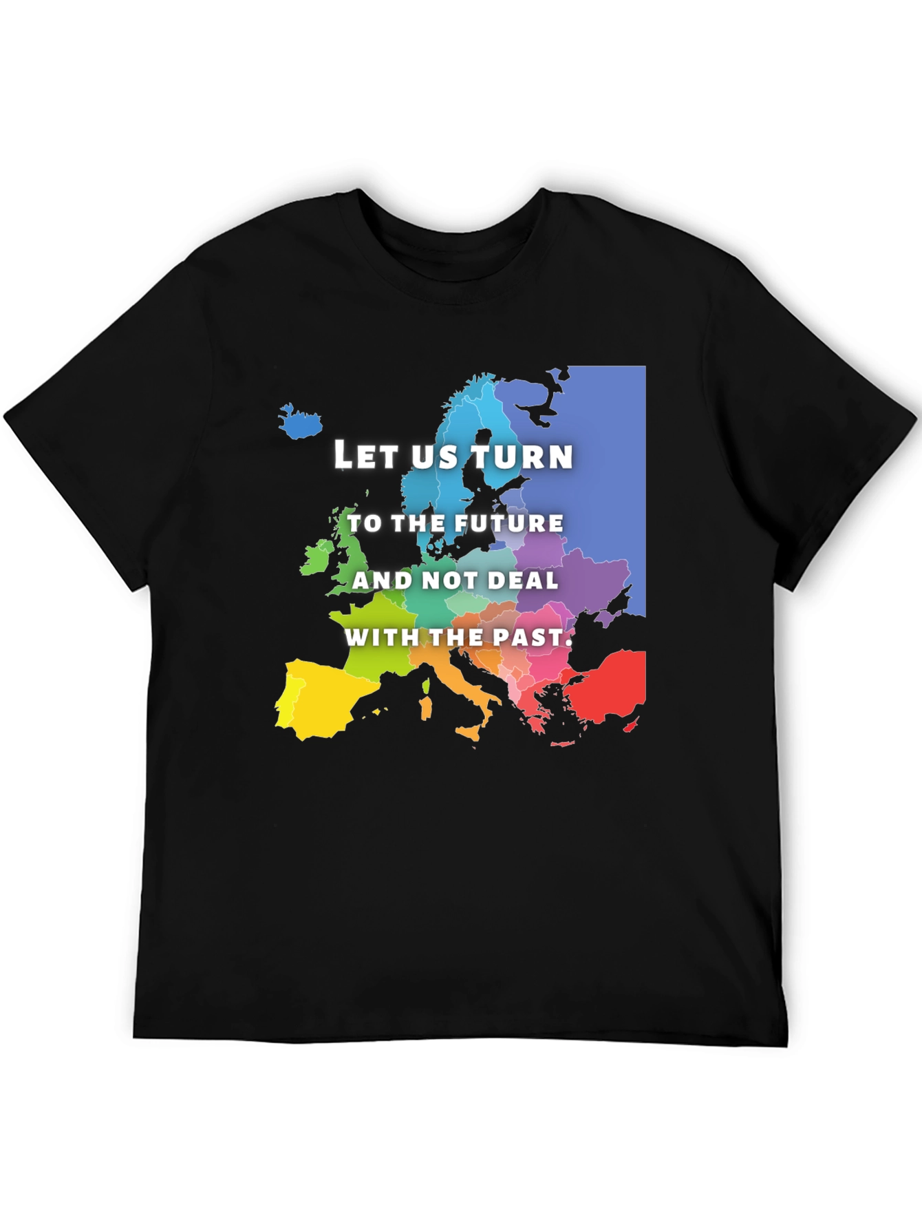 Europe Future Black T-Shirt