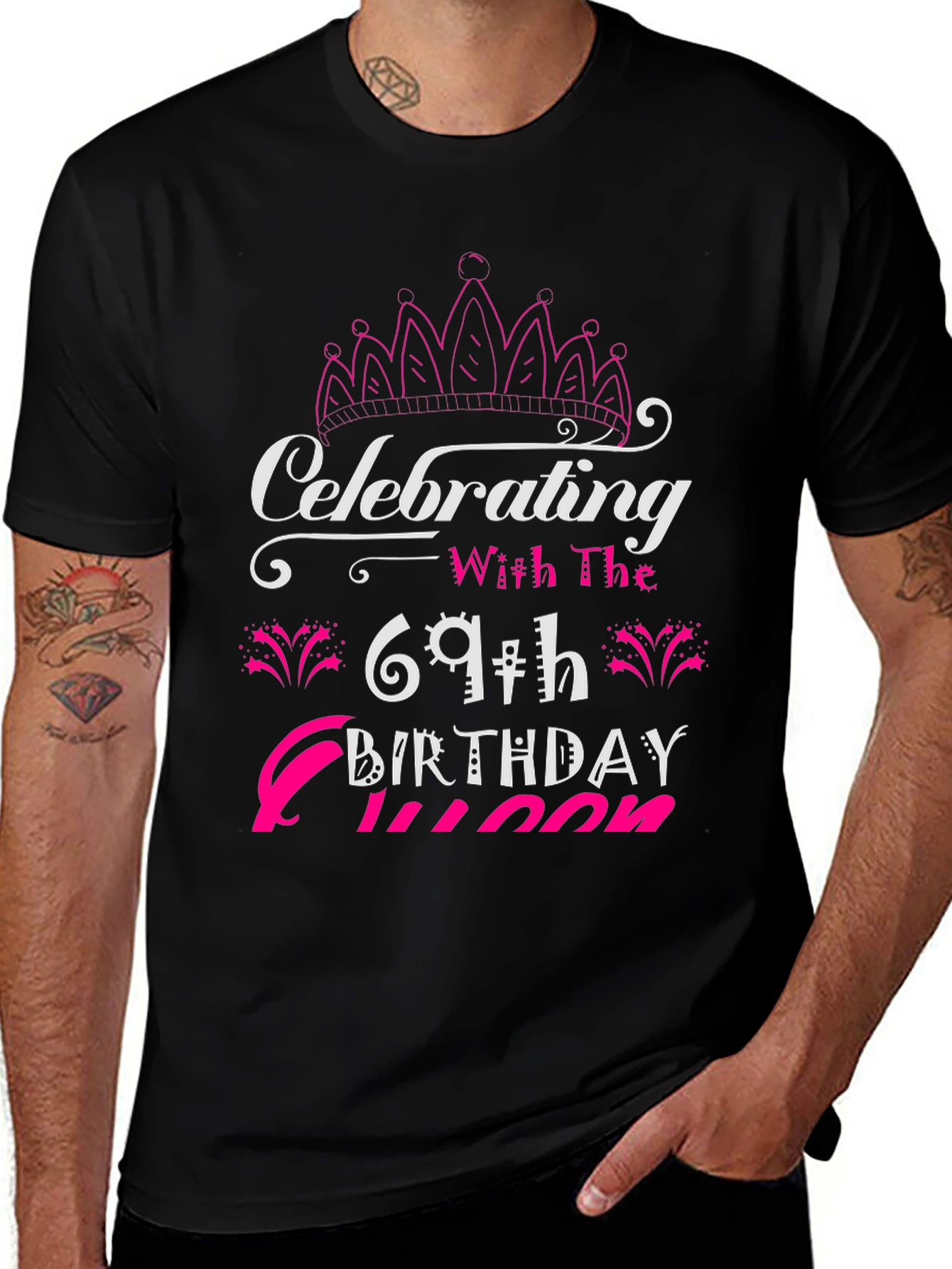 Celebrating 69th Birthday Queen T-Shirt